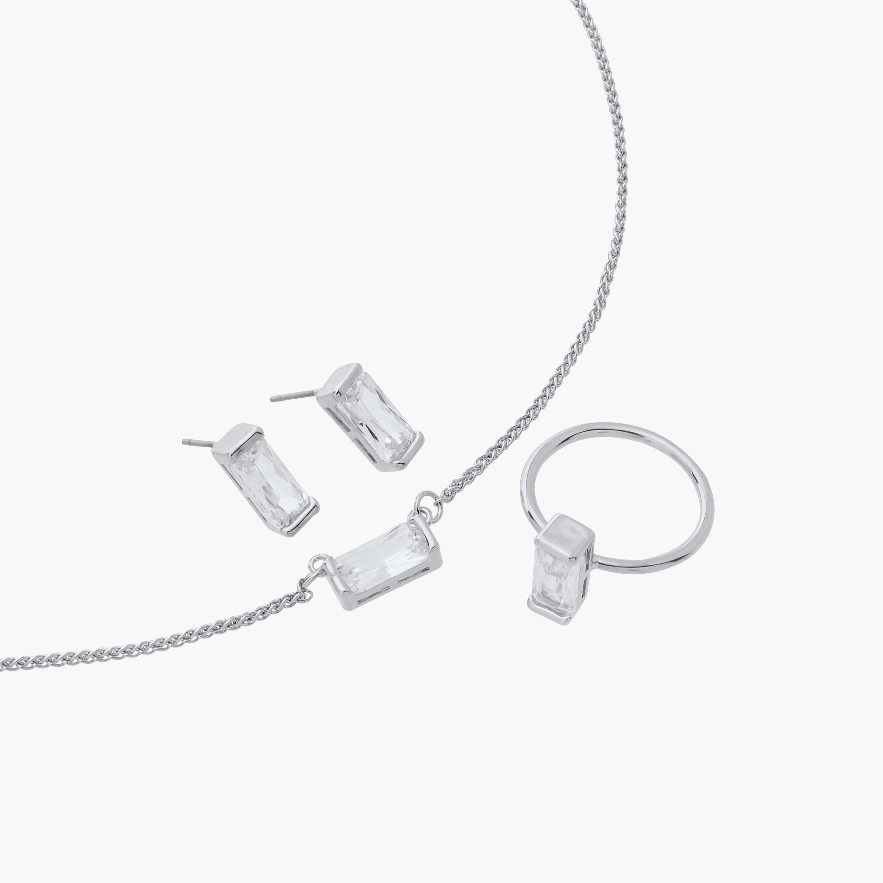 طقم خاتم وحلق وعقد بدلاية مزينة من فلورا بيلا-women-watchesandjewellery-jewellery-jewellerysets-image-11