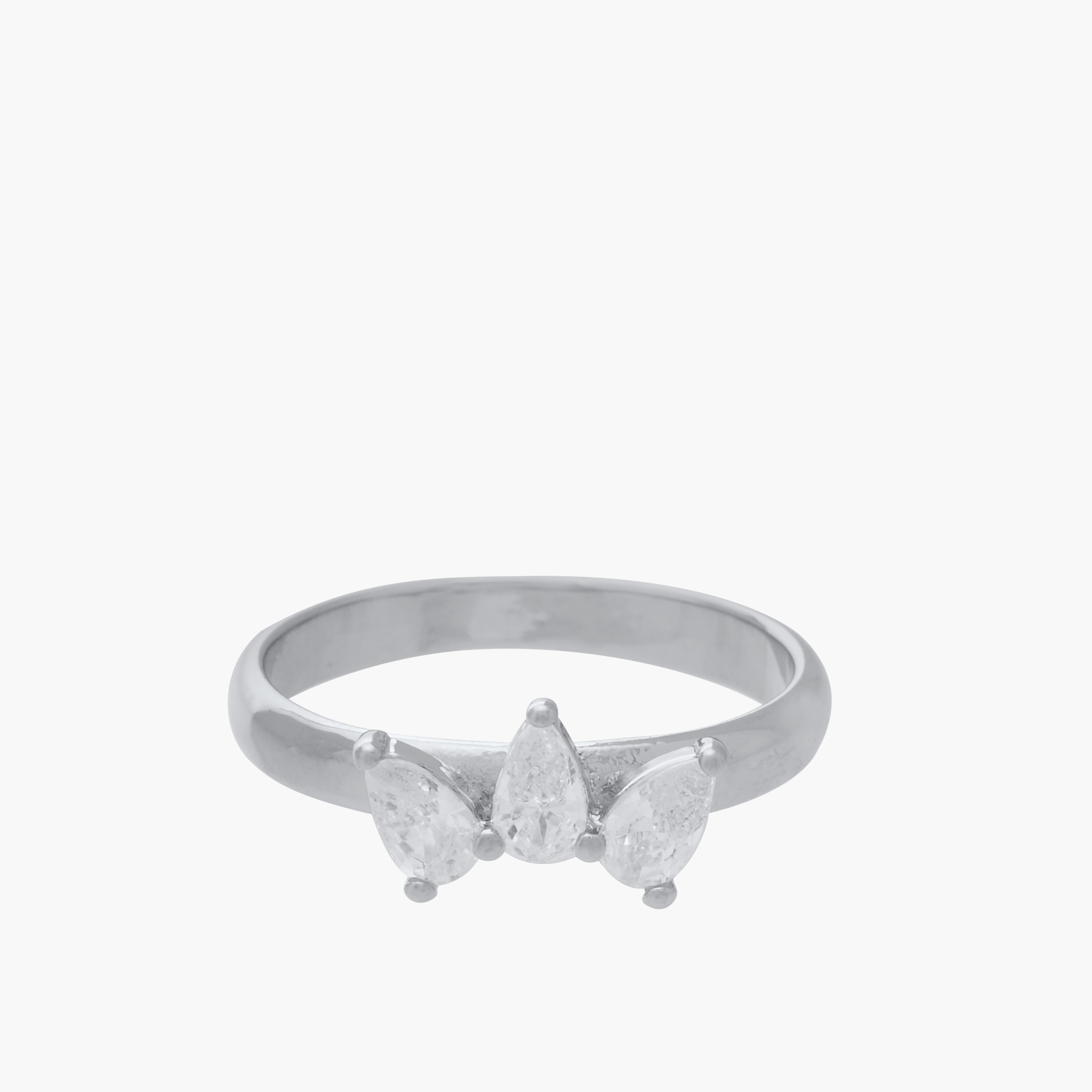 طقم عقدة بدلاية مزينة مع حلق وخاتم من فلورا بيلا-women-watchesandjewellery-jewellery-jewellerysets-image-2