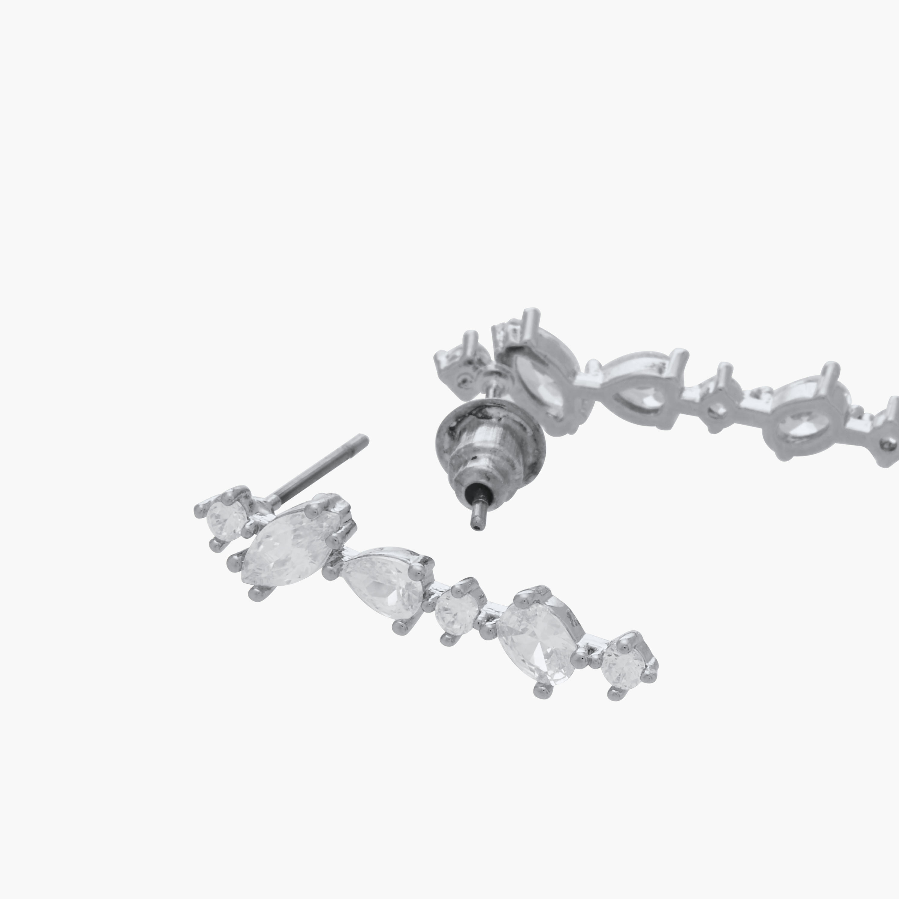 طقم عقدة بدلاية مزينة مع حلق وخاتم من فلورا بيلا-women-watchesandjewellery-jewellery-jewellerysets-image-1