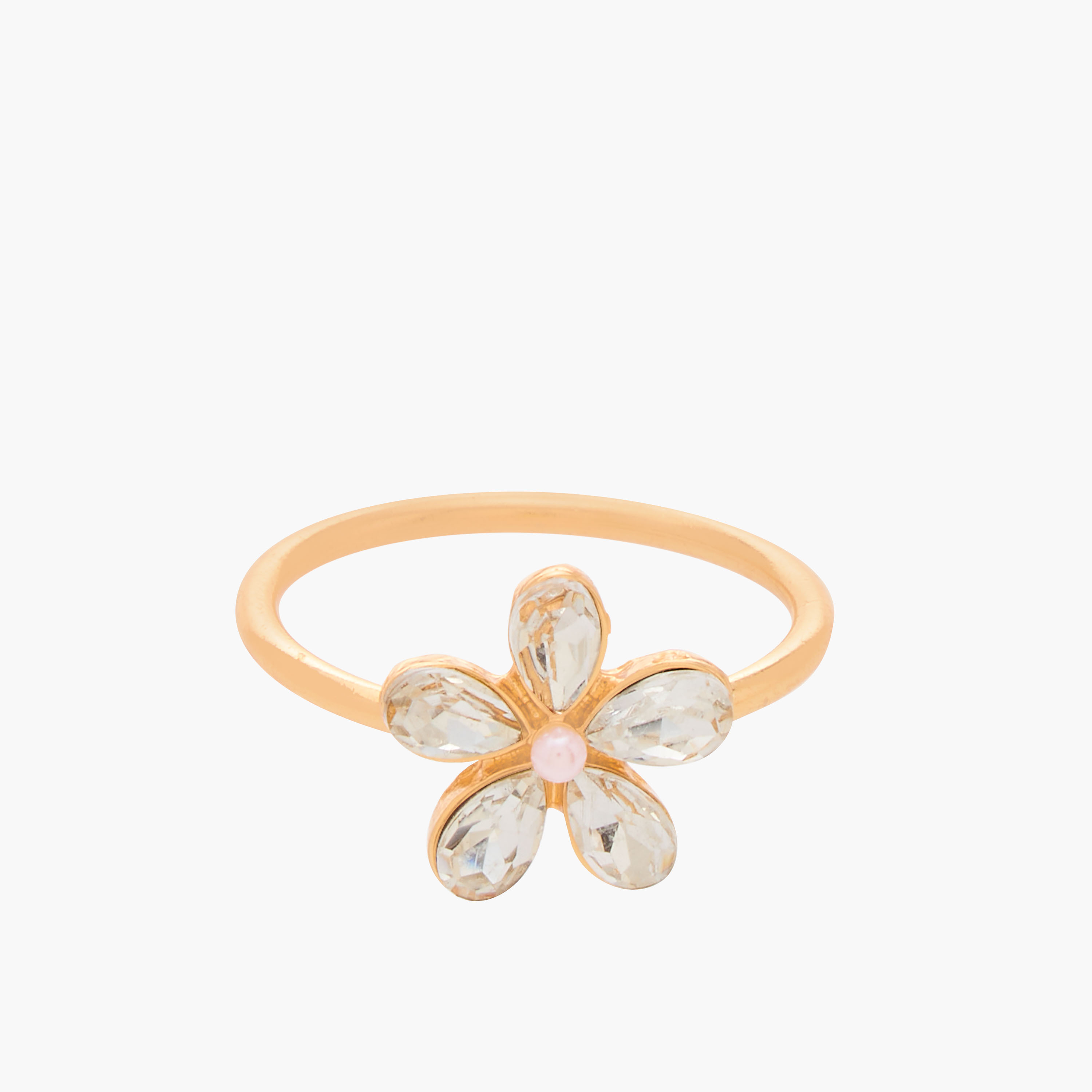 طقم عقد بدلاية مزينة بالأزهار مع حلق وخاتم من فلورا بيلا-women-watchesandjewellery-jewellery-jewellerysets-image-6