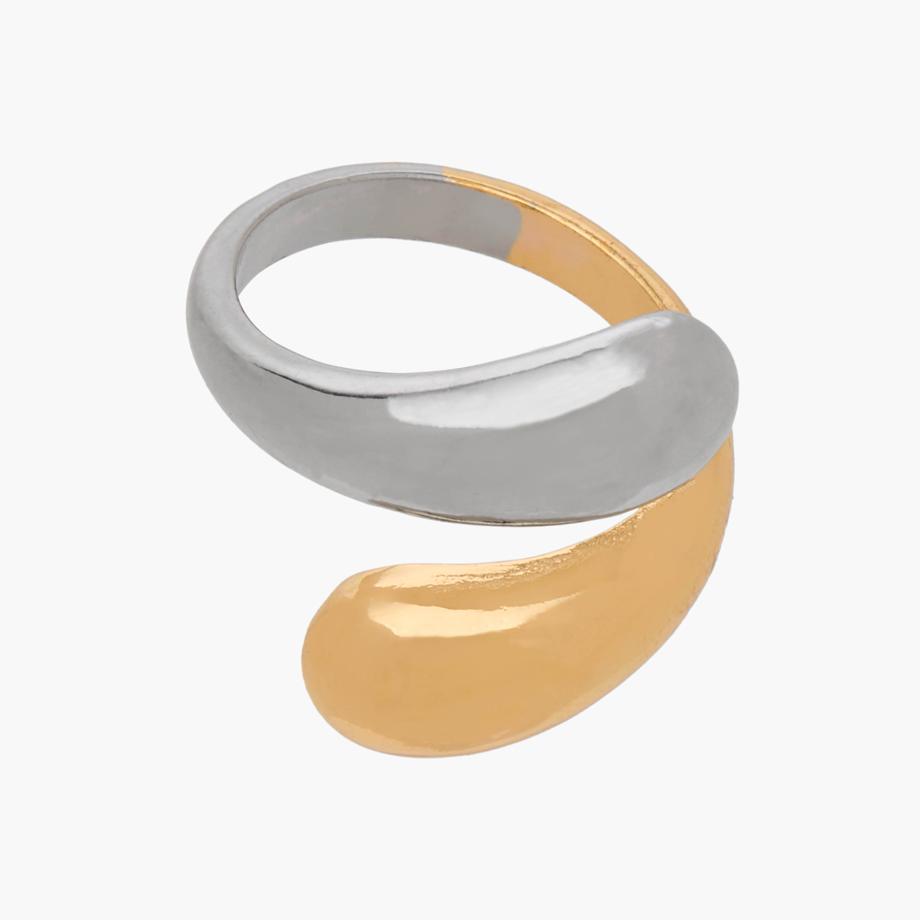 Flora Bella Metallic Ring - Set of 2-women-watchesandjewellery-jewellery-rings-image-3