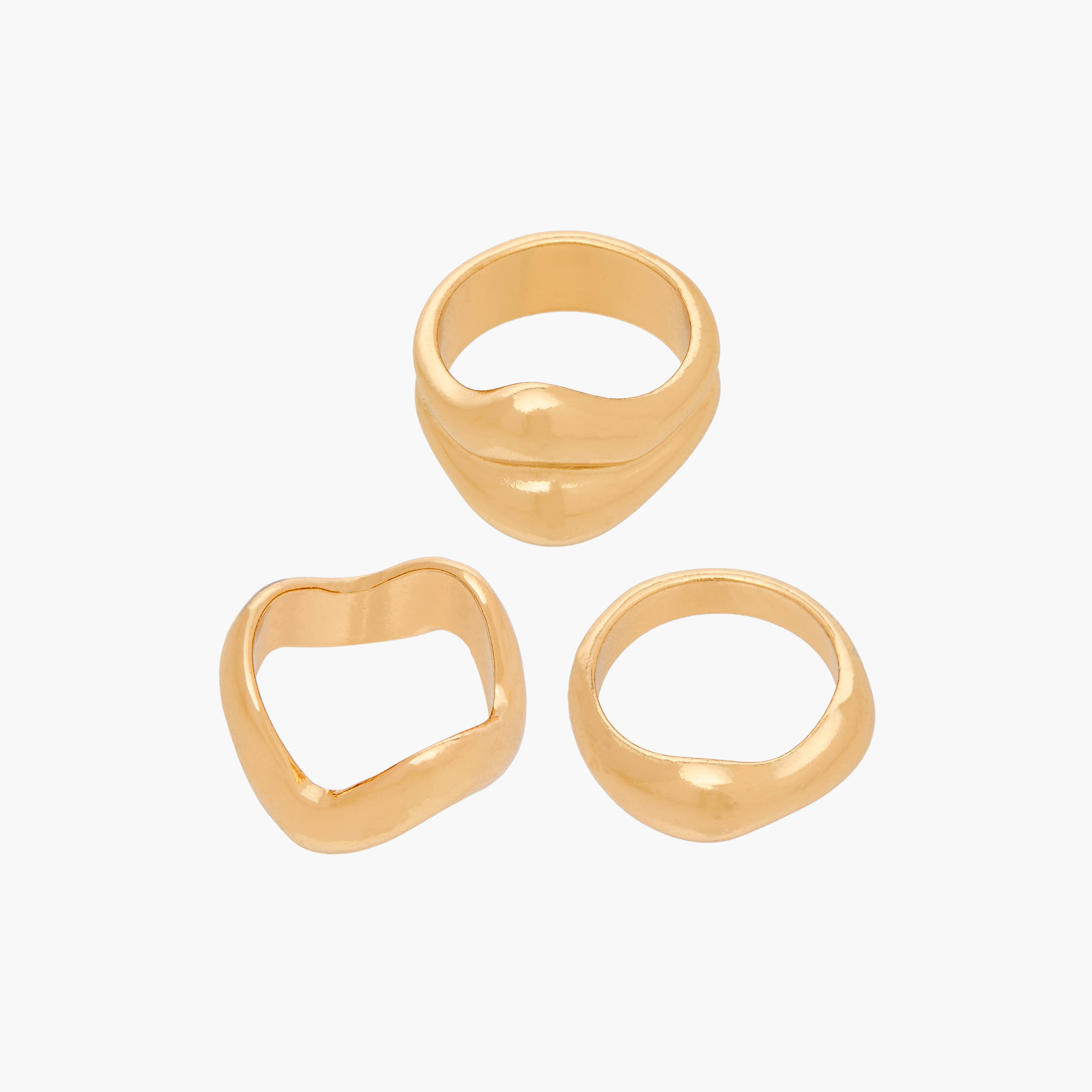 Flora Bella Assorted Ring - Set of 3-women-watchesandjewellery-jewellery-rings-image-1