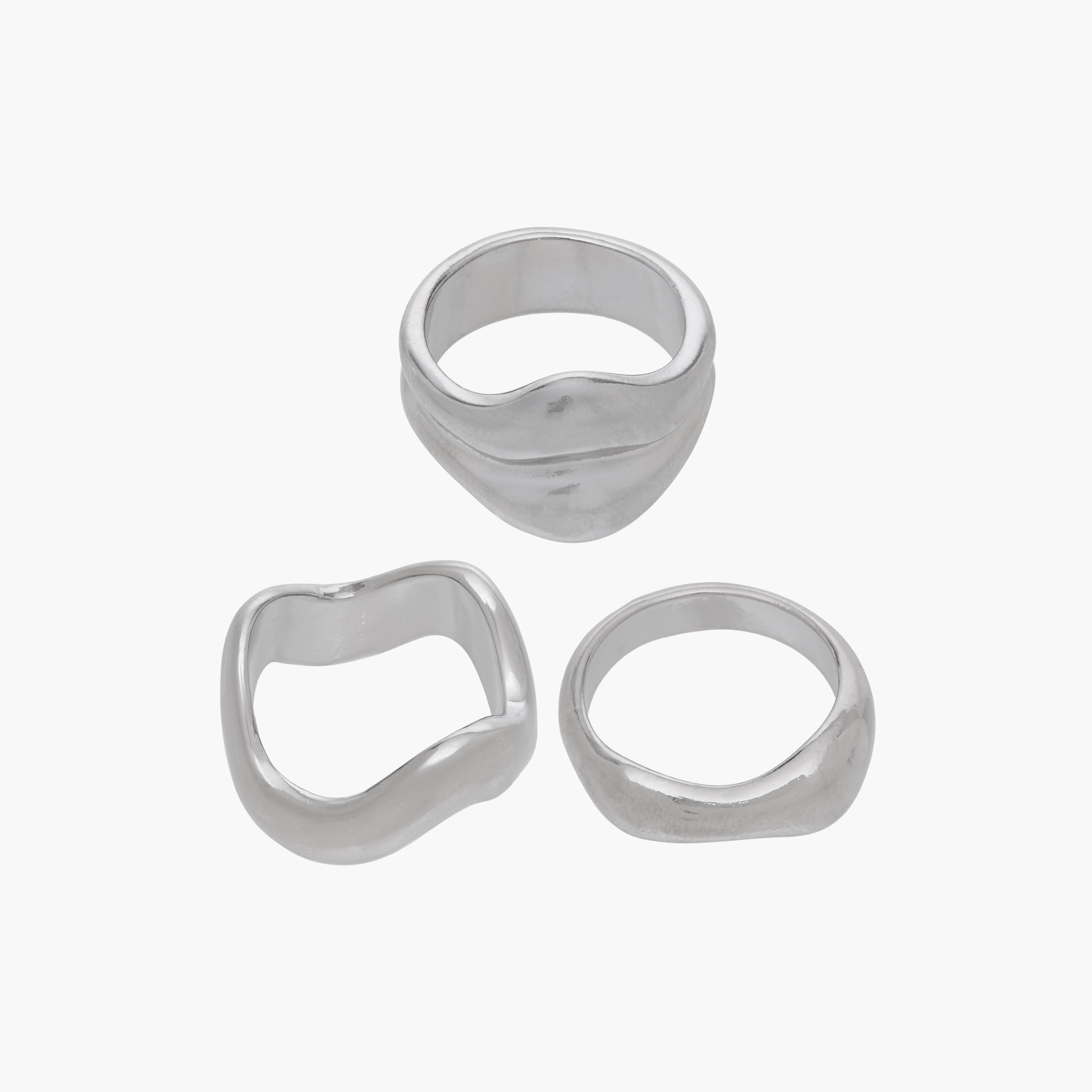 Flora Bella Assorted Ring - Set of 3-women-watchesandjewellery-jewellery-rings-image-1