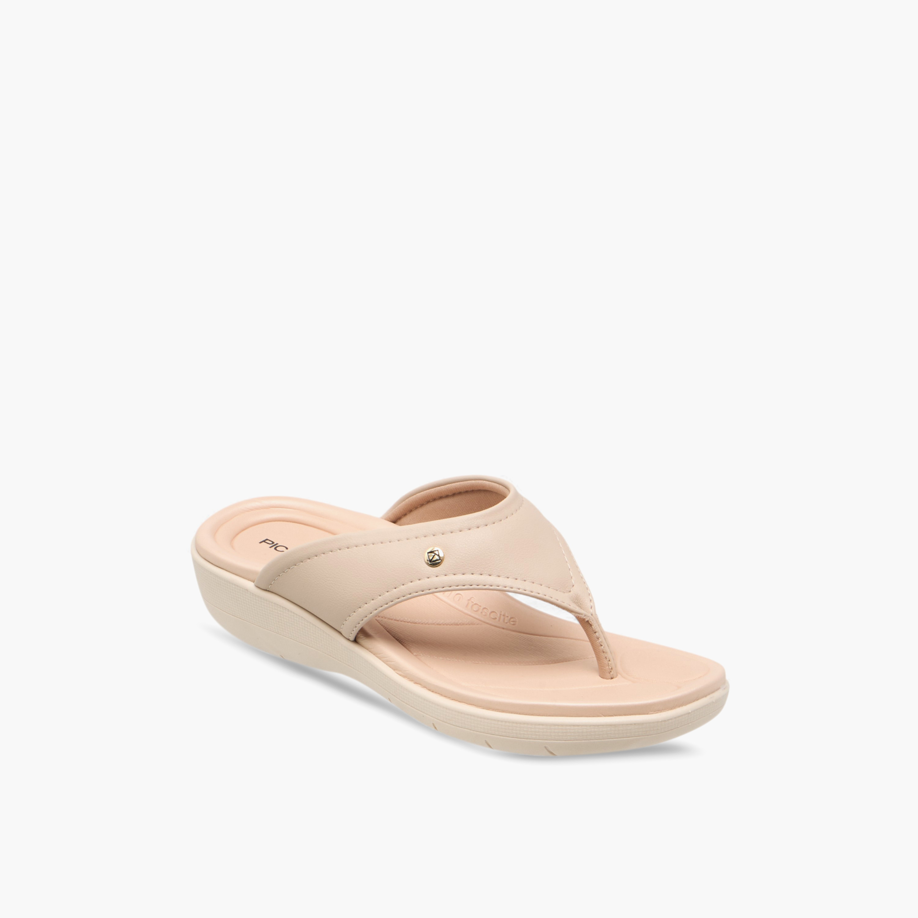 صندل سادة سهل الارتداء بإصبع من بيكاديللي-women-shoes-flats-sandals-image-2