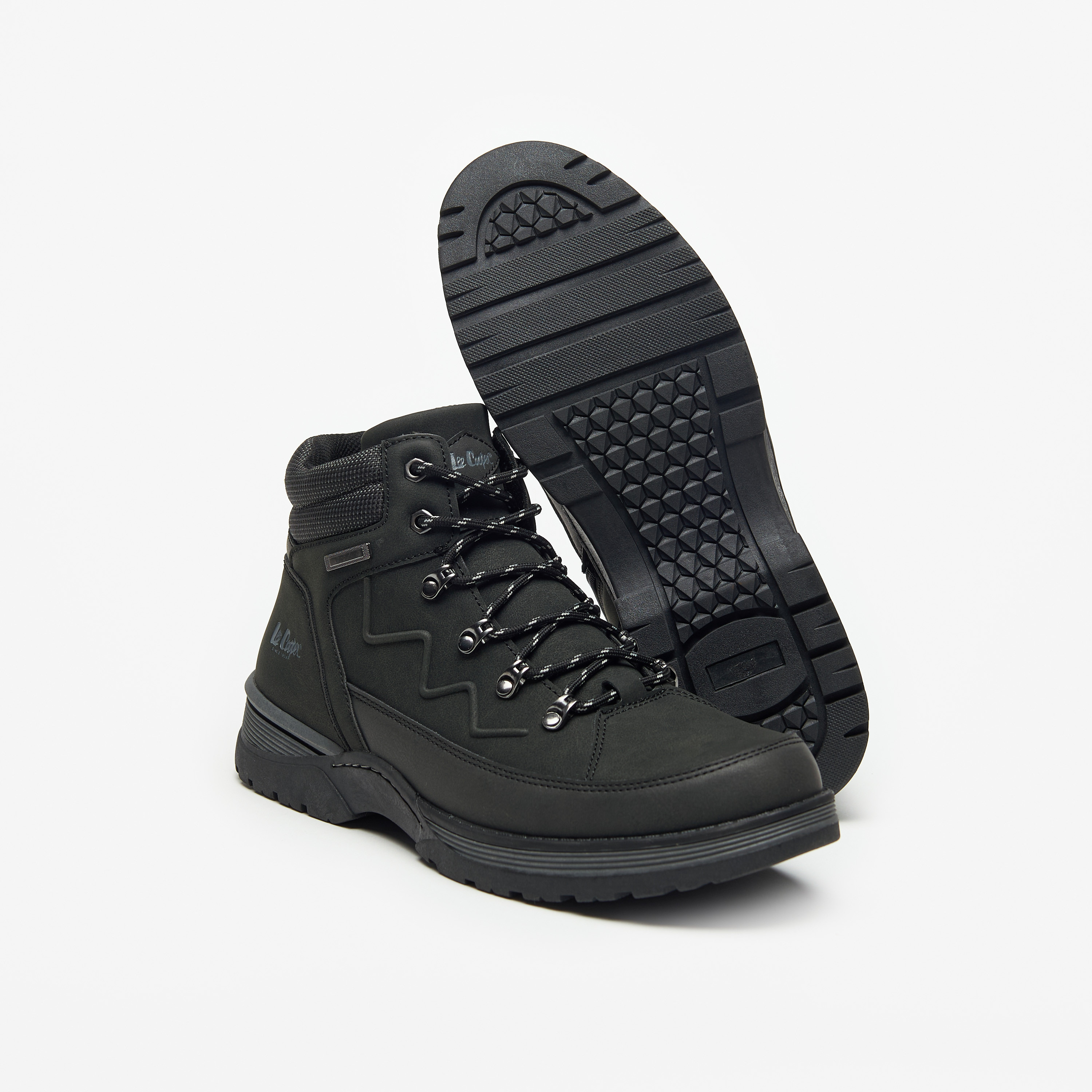 Lee Cooper Men's Logo Detail Chukka Boots with Zip Closure-men-shoes-boots-image-9