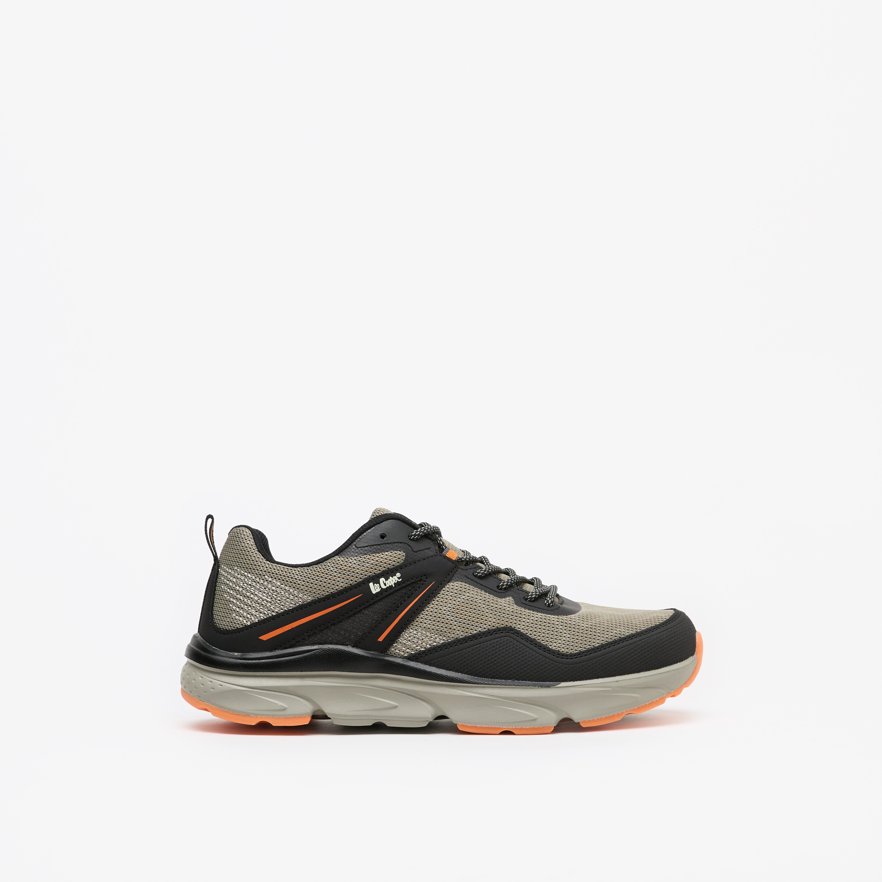 Lee Cooper Men's Panelled Low Ankle Lace-Up Sneakers-men-shoes-sneakers-image-3