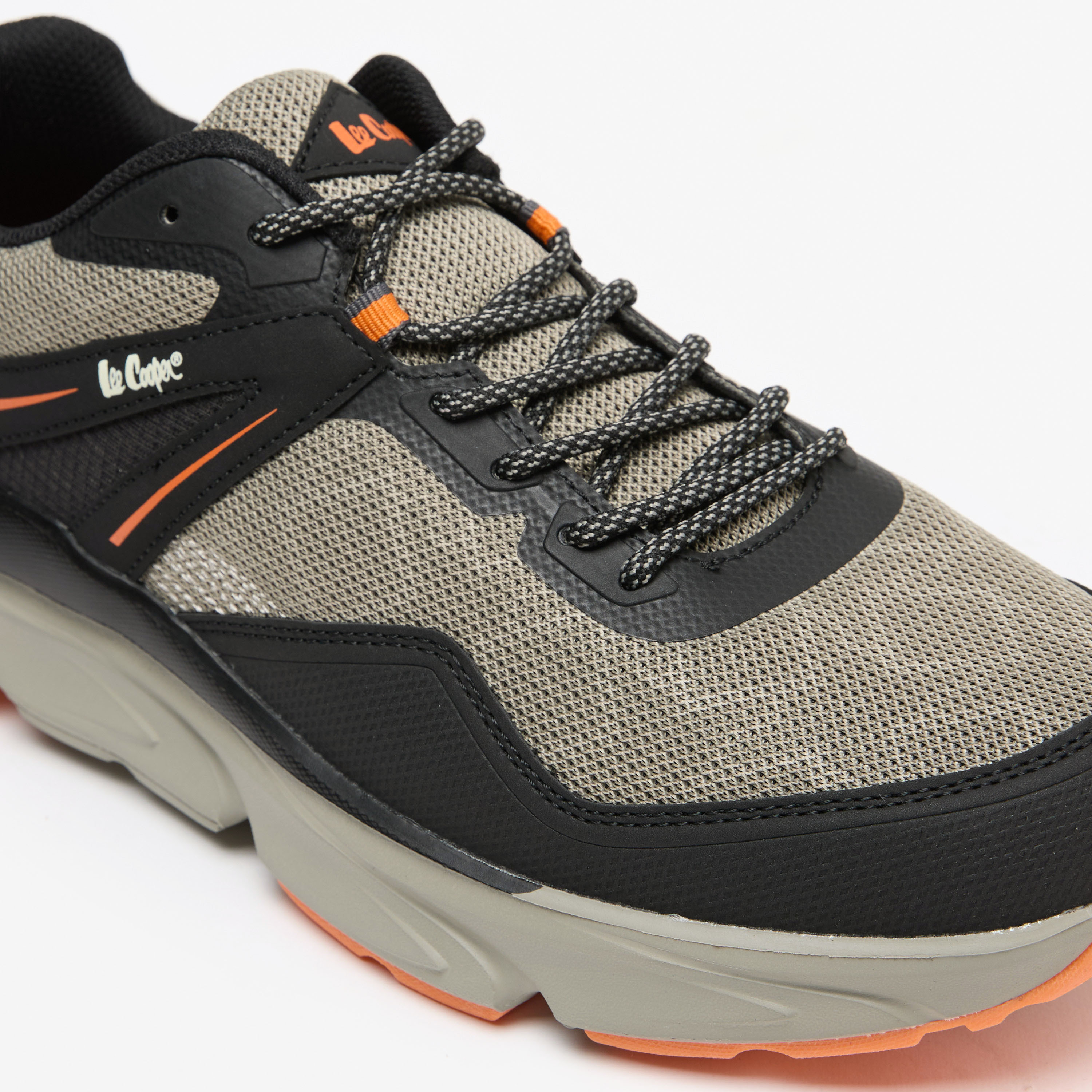 Lee Cooper Men's Panelled Low Ankle Lace-Up Sneakers-men-shoes-sneakers-image-5