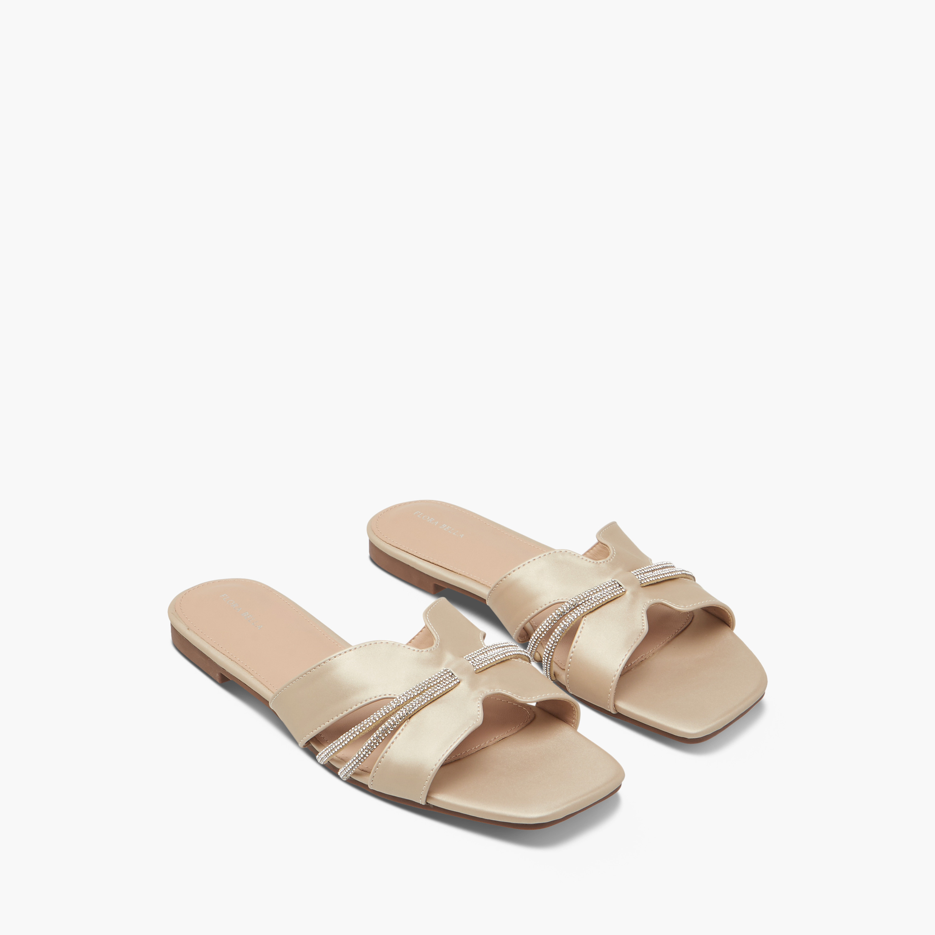 Flora Bella Embellished Strap Slip-On Flat Sandals-women-shoes-flats-sandals-image-1
