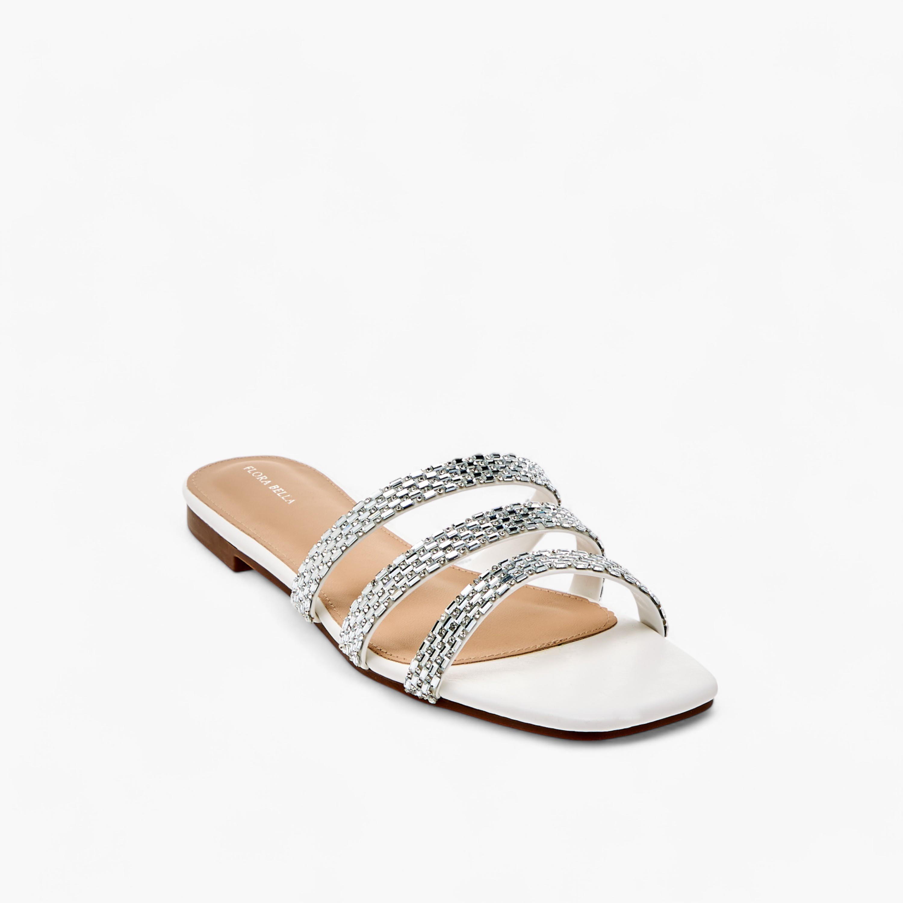 صندل مسطّح مزيّن سهل الارتداء من فلورا بيلا-women-shoes-flats-sandals-image-2