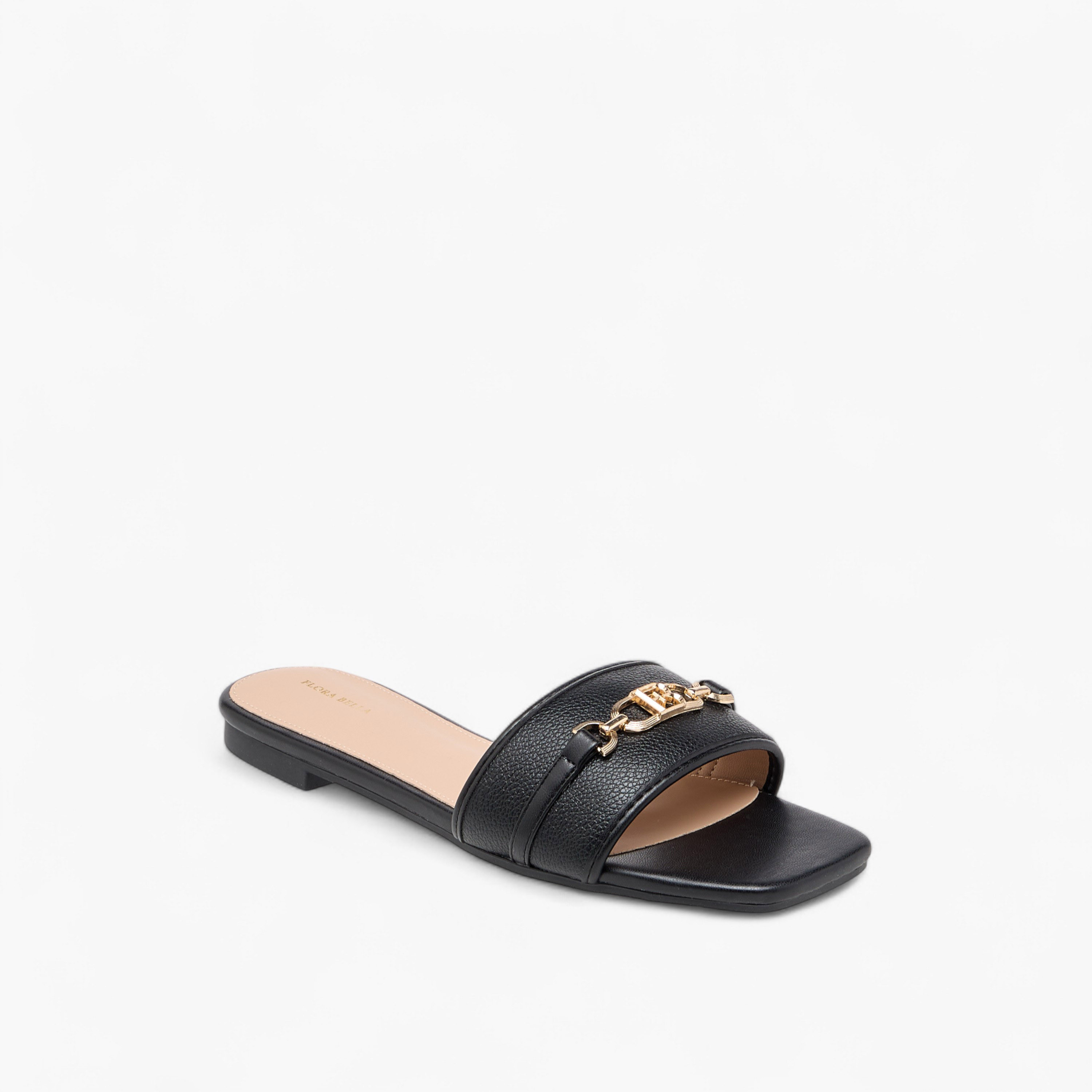 Flora Bella Metal Accent Slip-On Flat Sandals-women-shoes-flats-sandals-image-2
