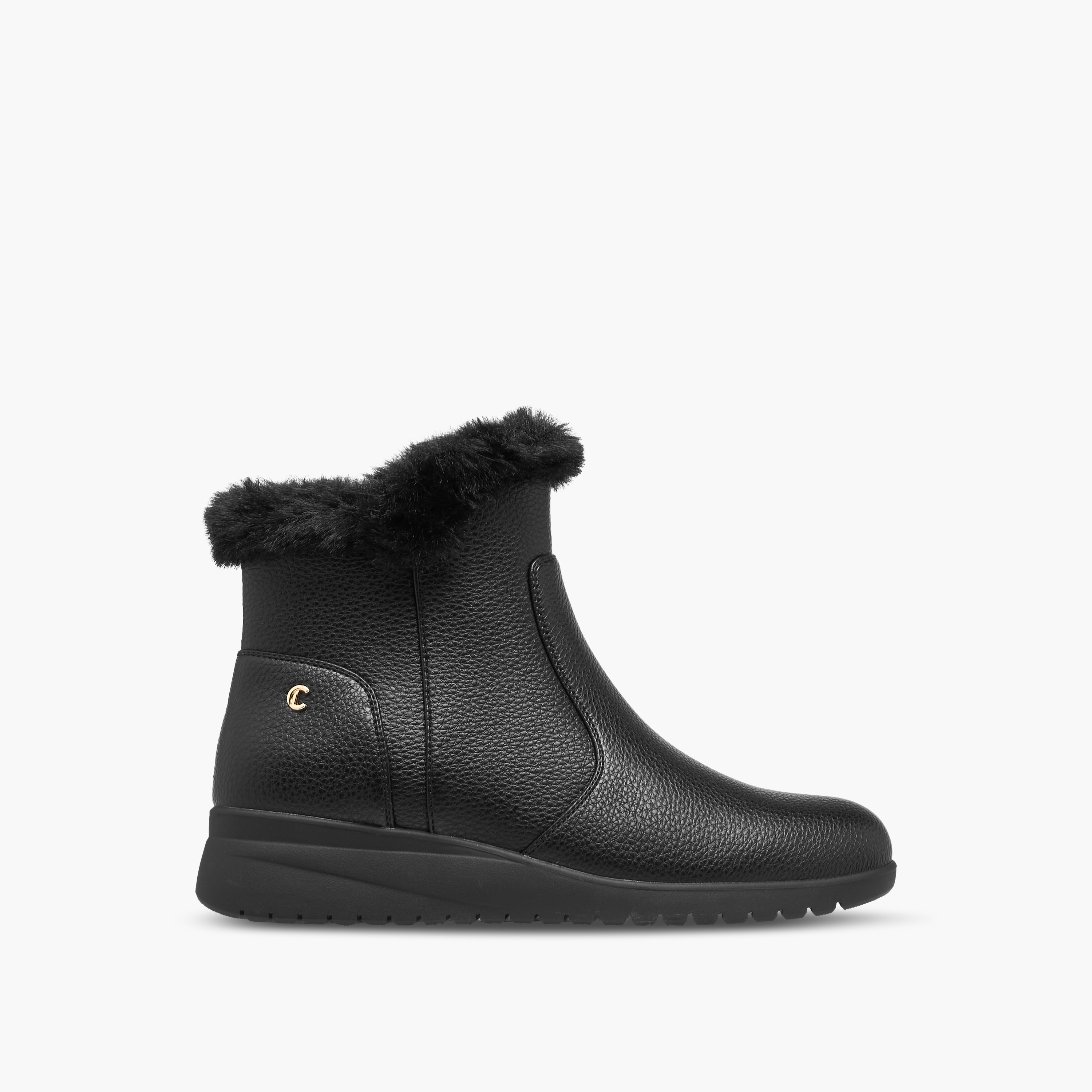 Le Confort Women's Fur Accent Ankle Boots-women-shoes-boots-image-3
