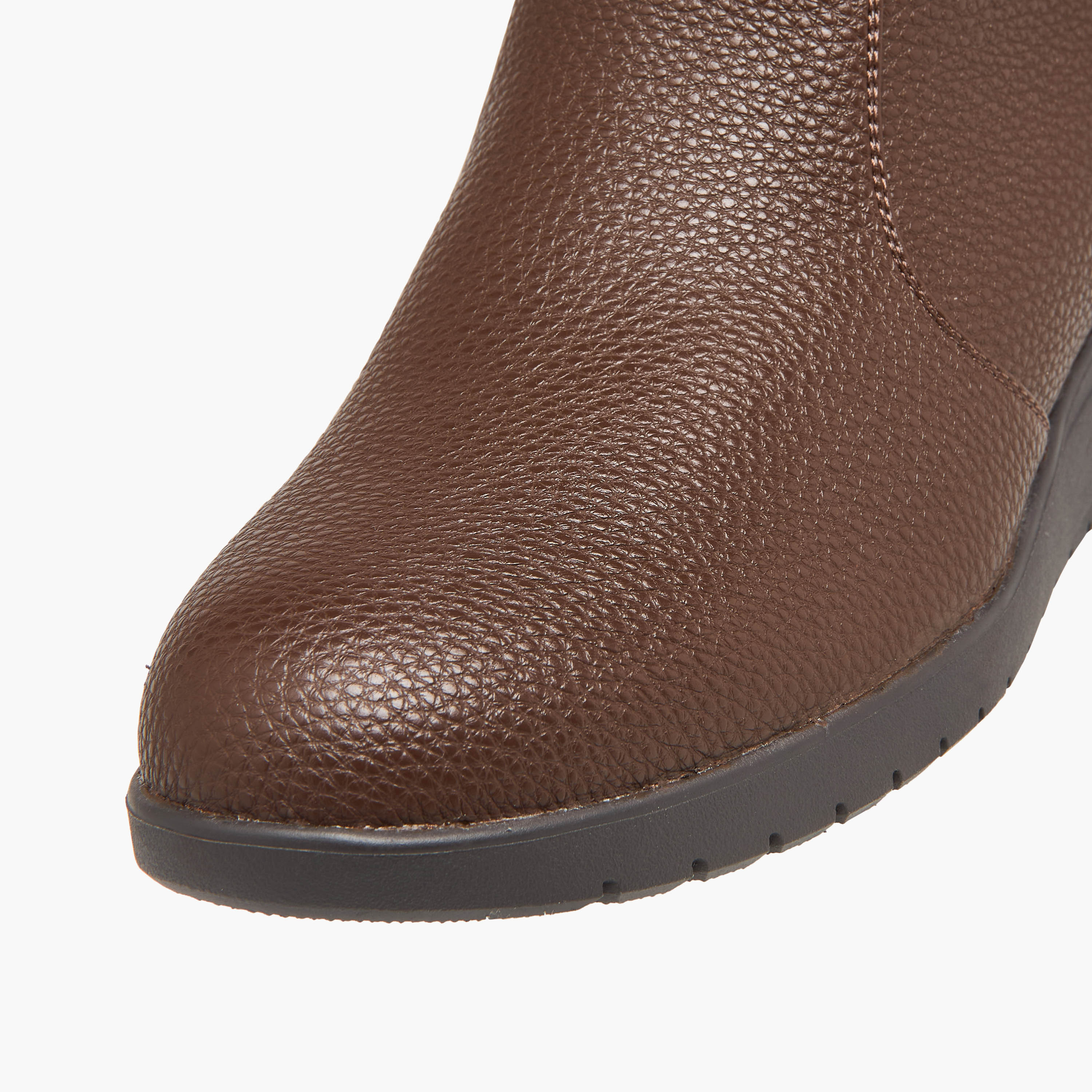 Le Confort Women's Fur Accent Ankle Boots-women-shoes-boots-image-4