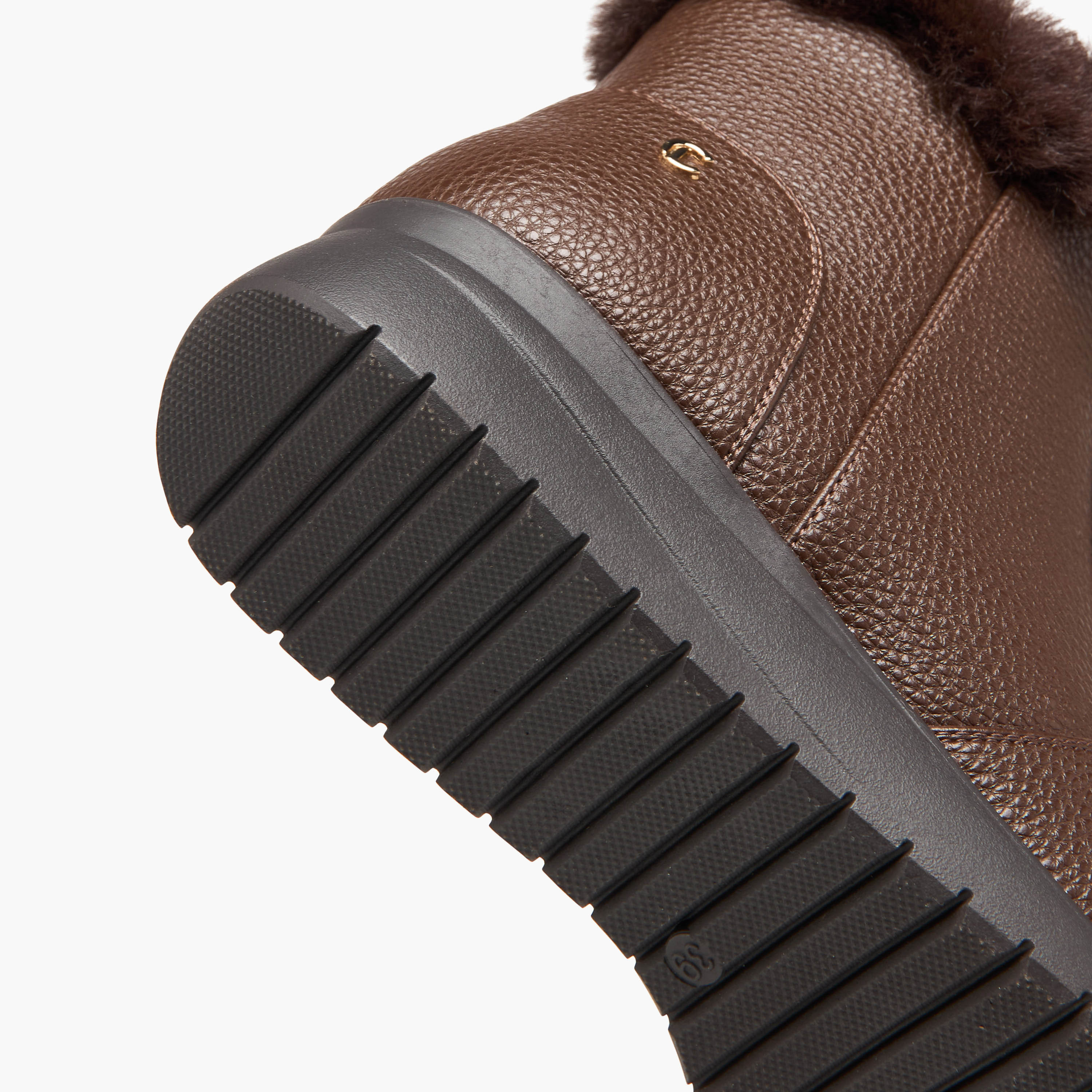 Le Confort Women's Fur Accent Ankle Boots-women-shoes-boots-image-6