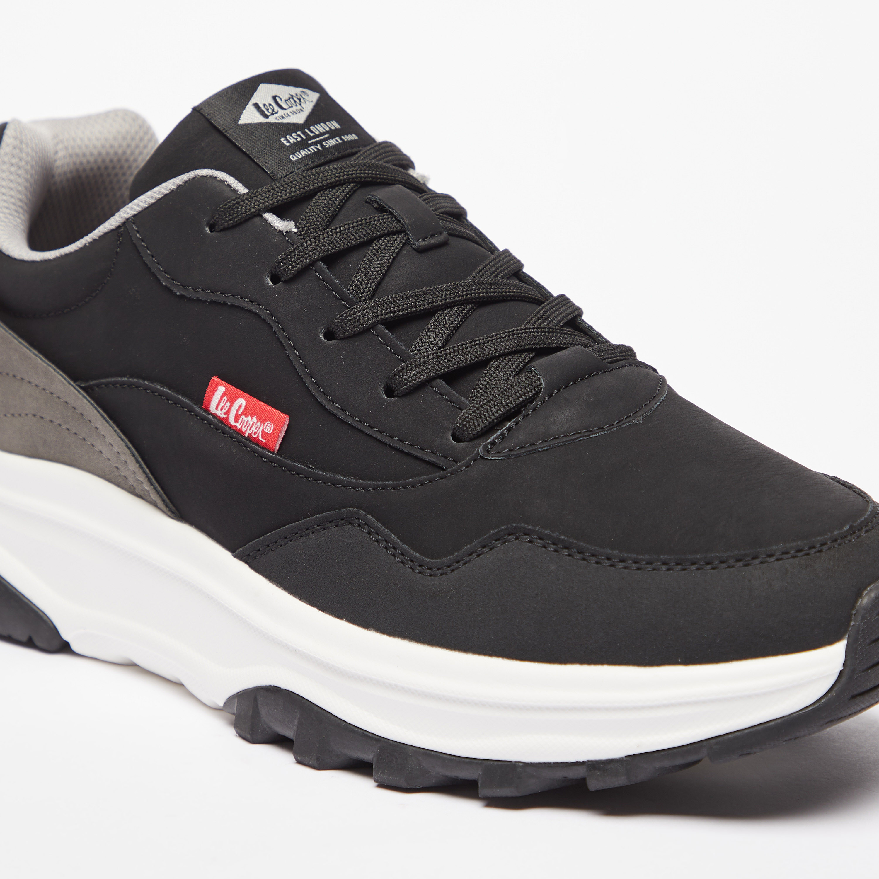 Buy LEE COOPER Mens Leather Lace Up Sneakers | Shoppers Stop