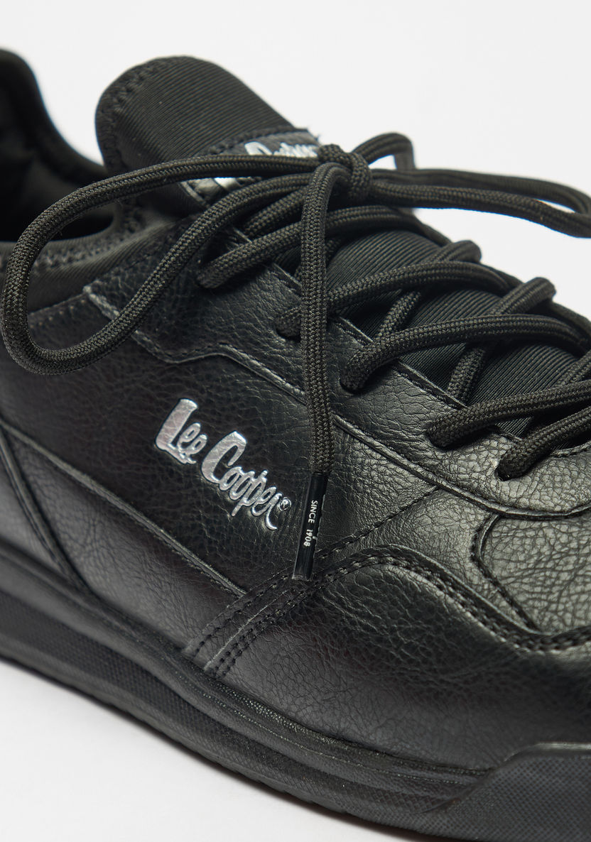 Lee Cooper Men's Lace-Up Sneakers-Men%27s Sneakers-image-4