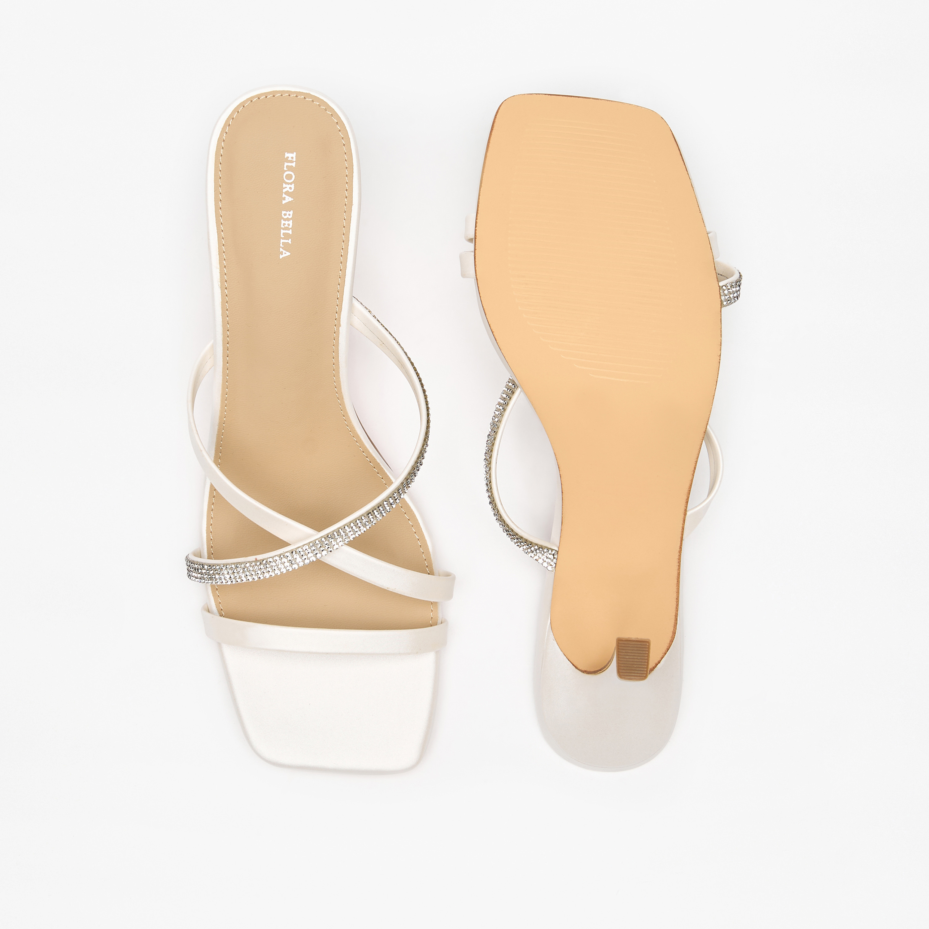 Flora Bella Embellished Cross Strap Slip-On Sandals with Flared Heels-women-shoes-sandals-heeled-image-4