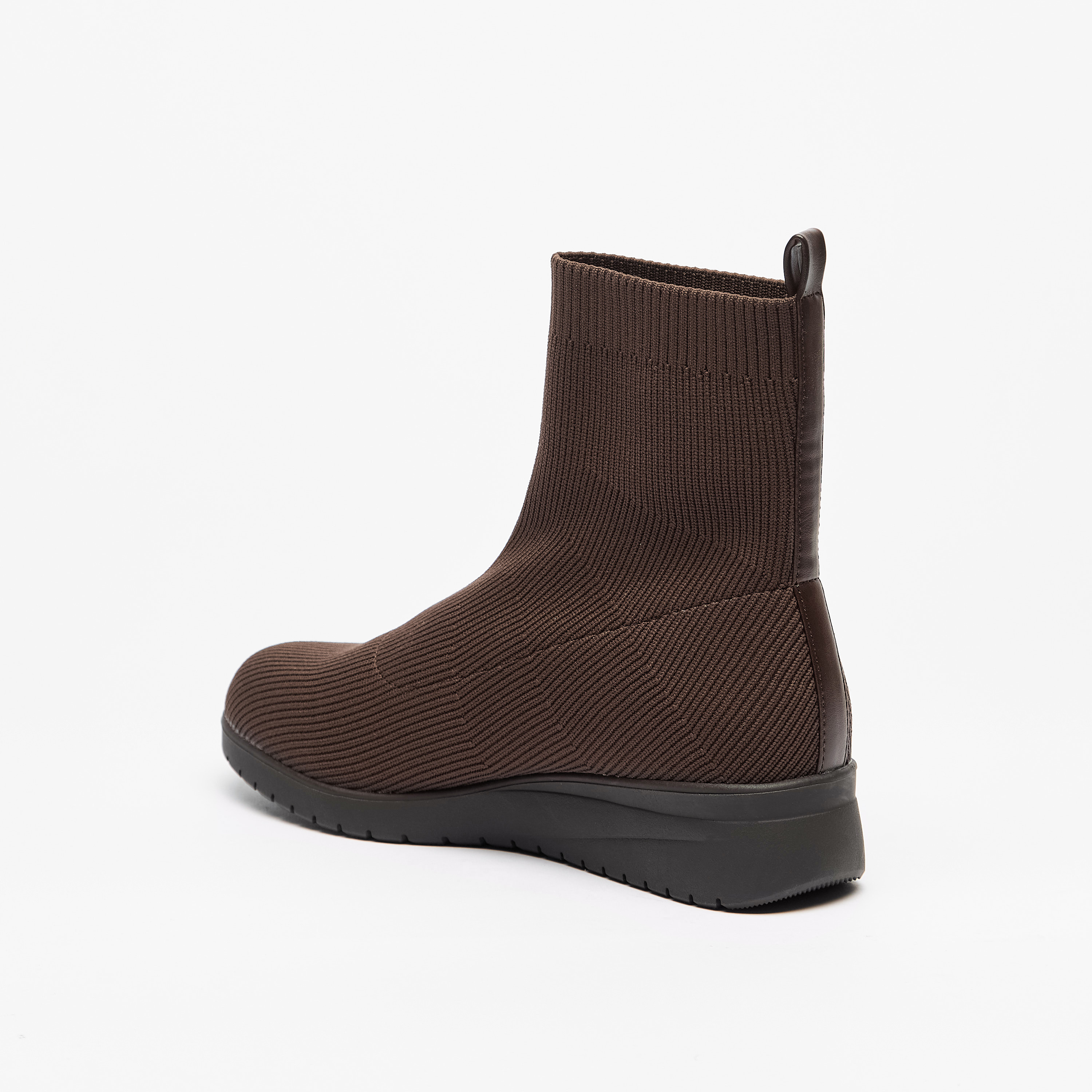 Le Confort Textured Slip-On Ankle Boots-women-shoes-boots-image-2
