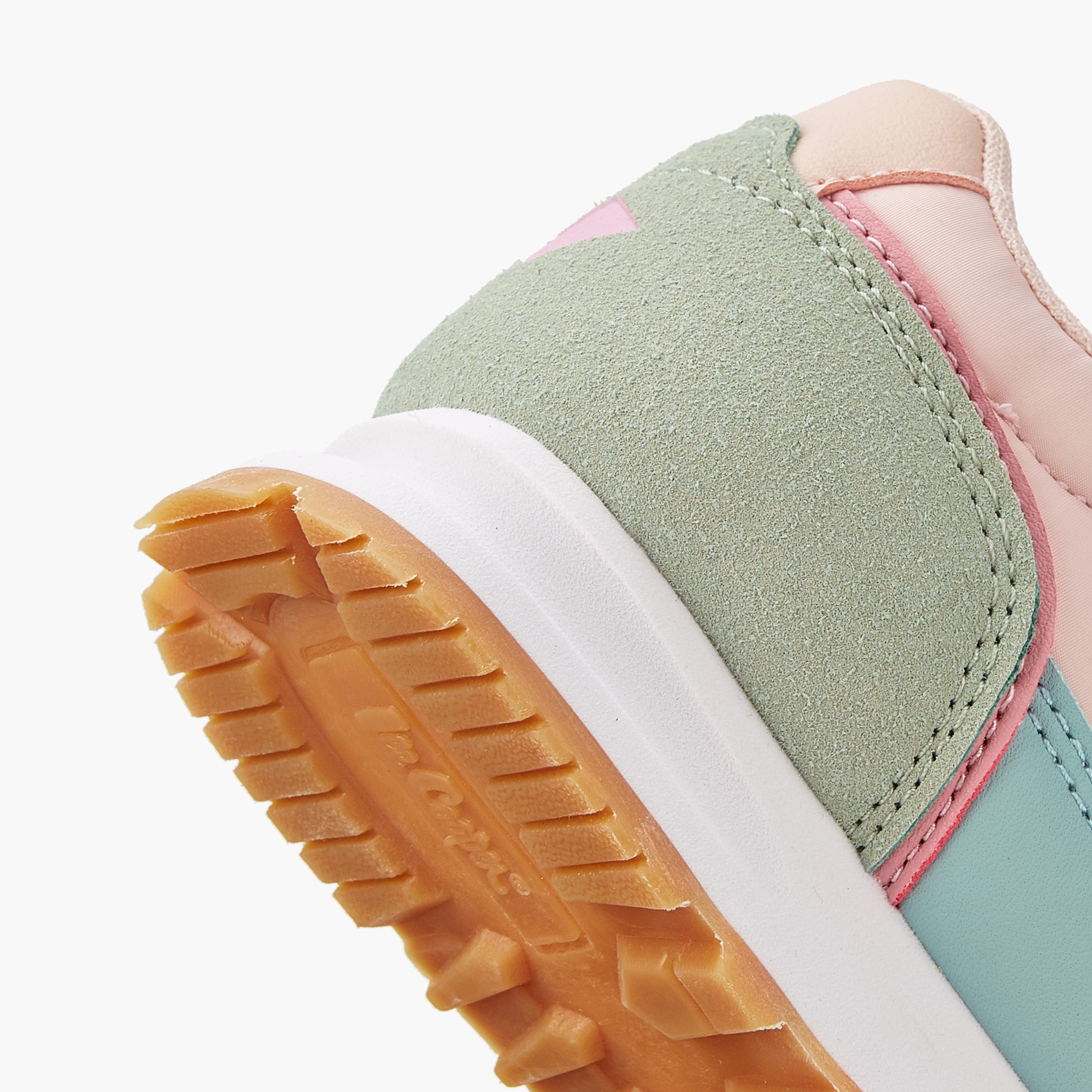 Lee Cooper Girls' Colourblock Sneakers with Hook and Loop Closure-girls-shoes-sneakers-image-4