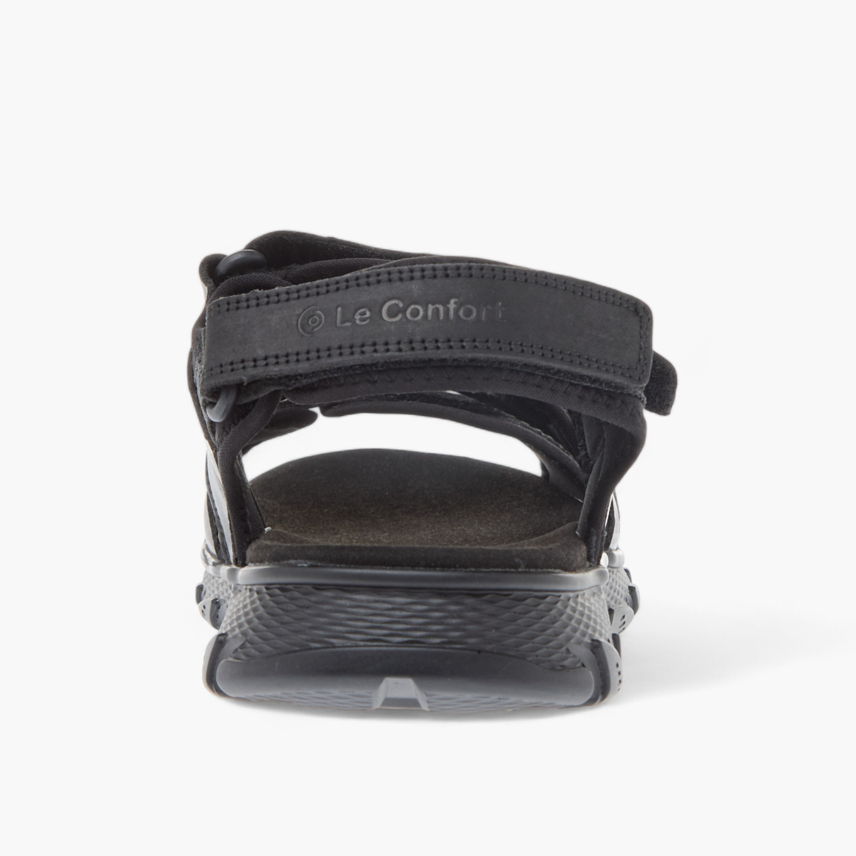 Le Confort Strappy Comfort Sandals with Hook and Loop Closure-men-shoes-sandals-image-4