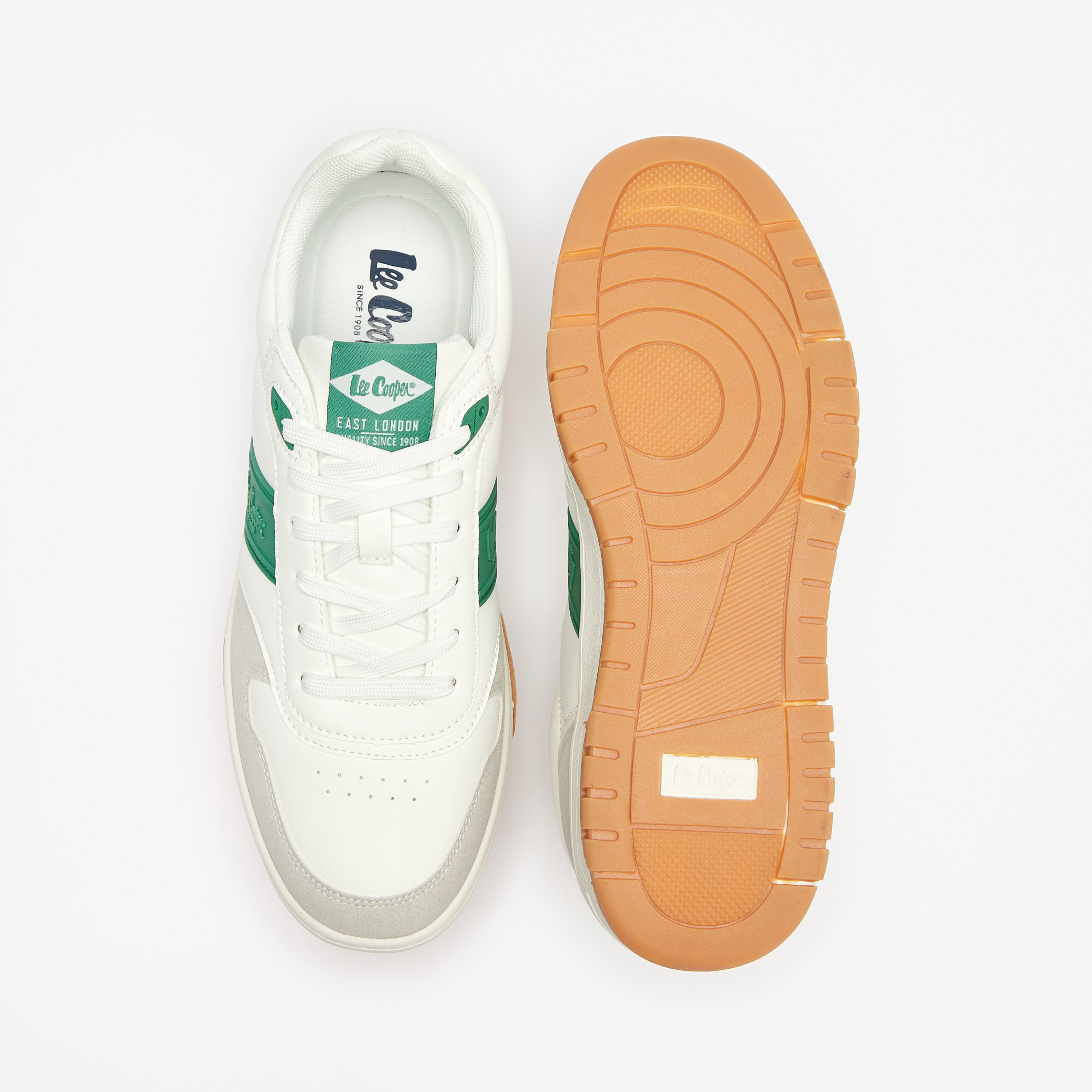 Lee Cooper Men's Panelled Sneakers with Lace-Up Closure-men-shoes-sneakers-image-4