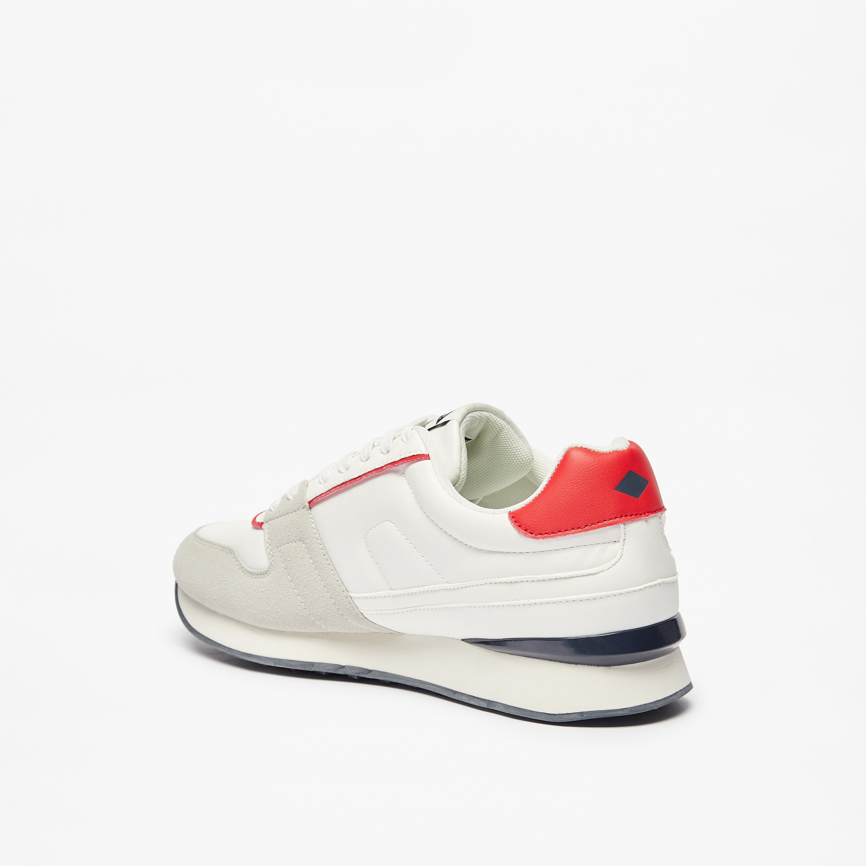 حذاء سنيكرز بتفاصيل شعار ورباط إغلاق للرجال من لي كوبر-men-shoes-sneakers-image-7