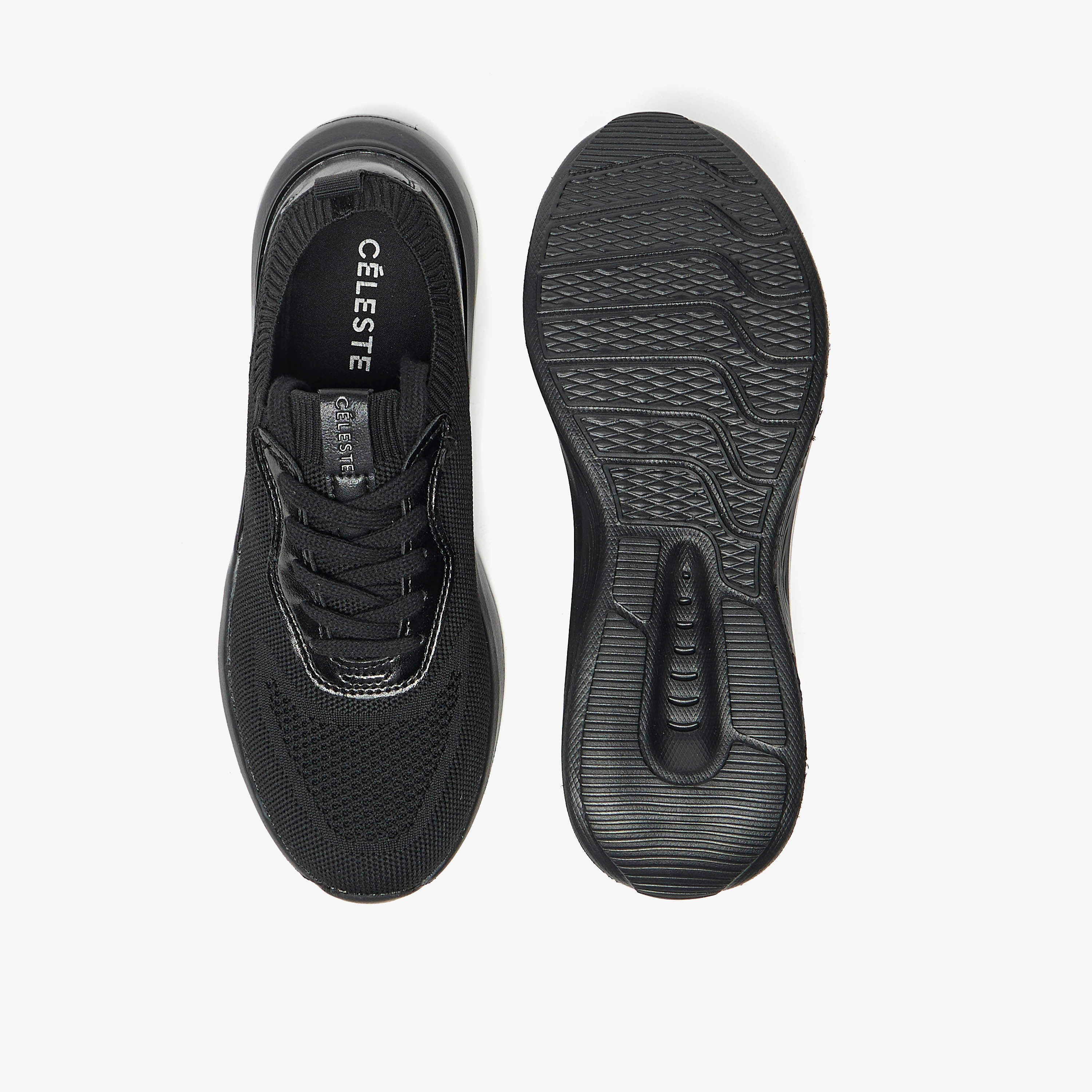 حذاء سنيكرز منخفض الكاحل بألواح ورباط إغلاق للنساء من سيليست-women-shoes-sneakers-image-4
