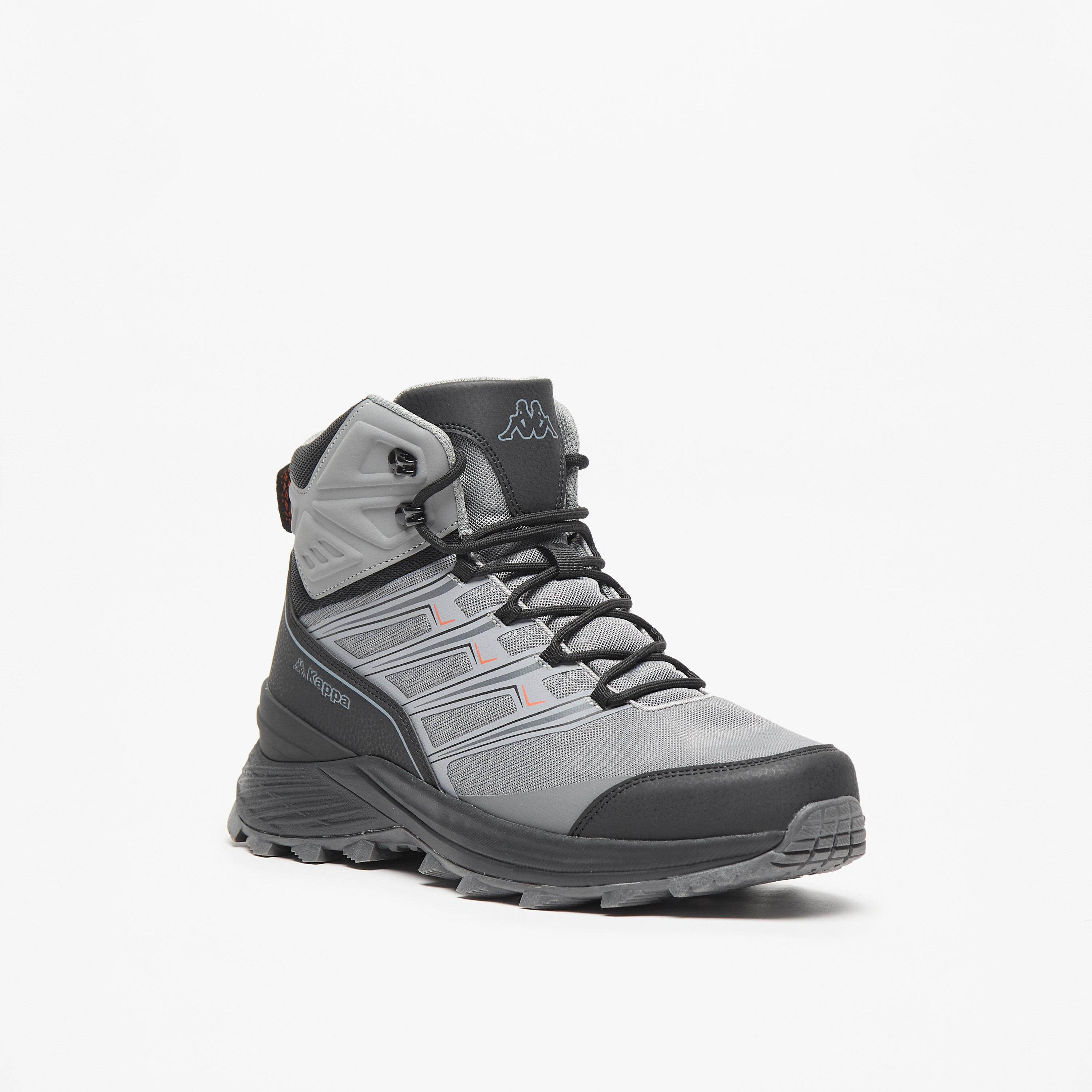 Kappa Men's Panelled High Cut Boots with Lace-Up Closure-sports-men-shoes-image-1