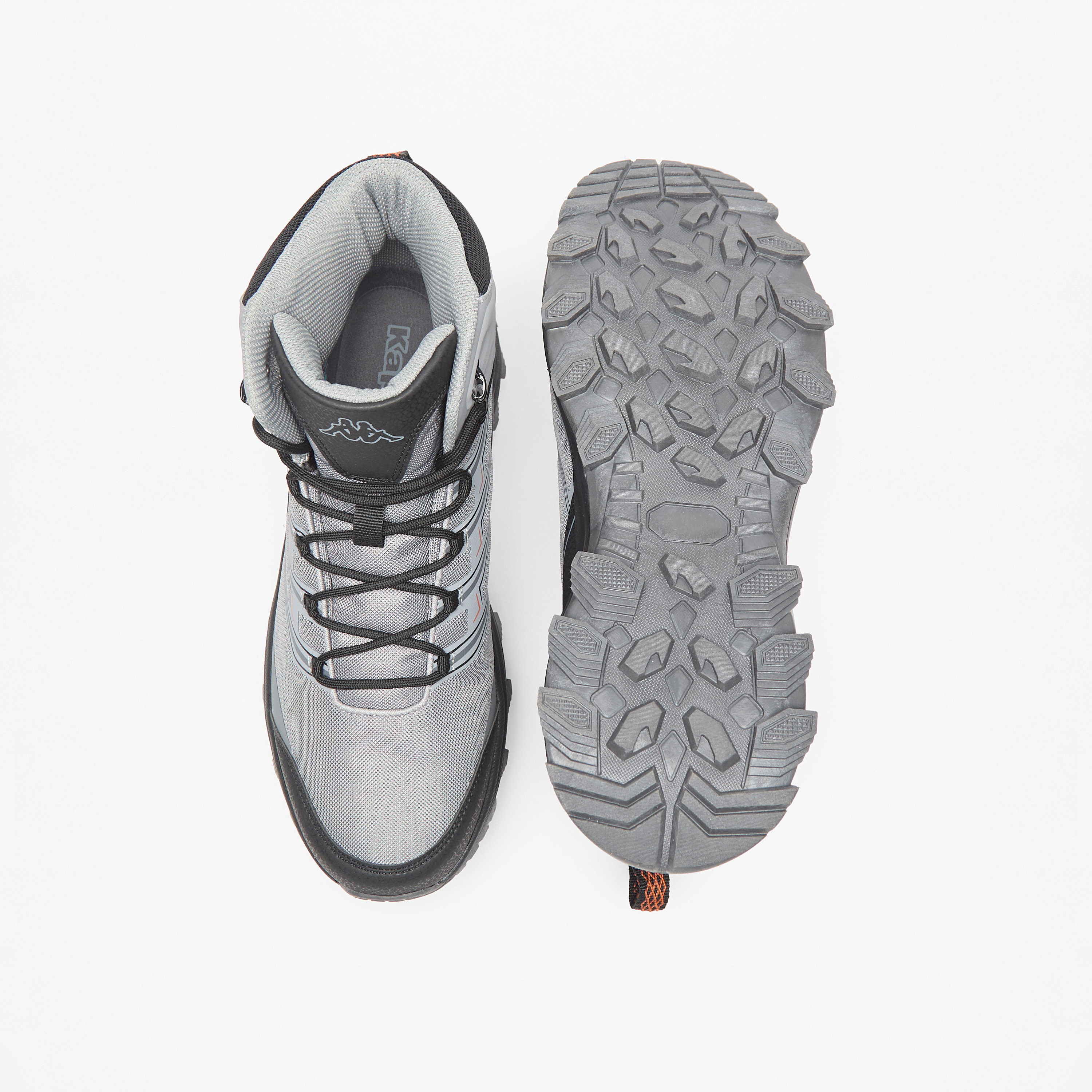 Kappa Men's Panelled High Cut Boots with Lace-Up Closure-sports-men-shoes-image-4