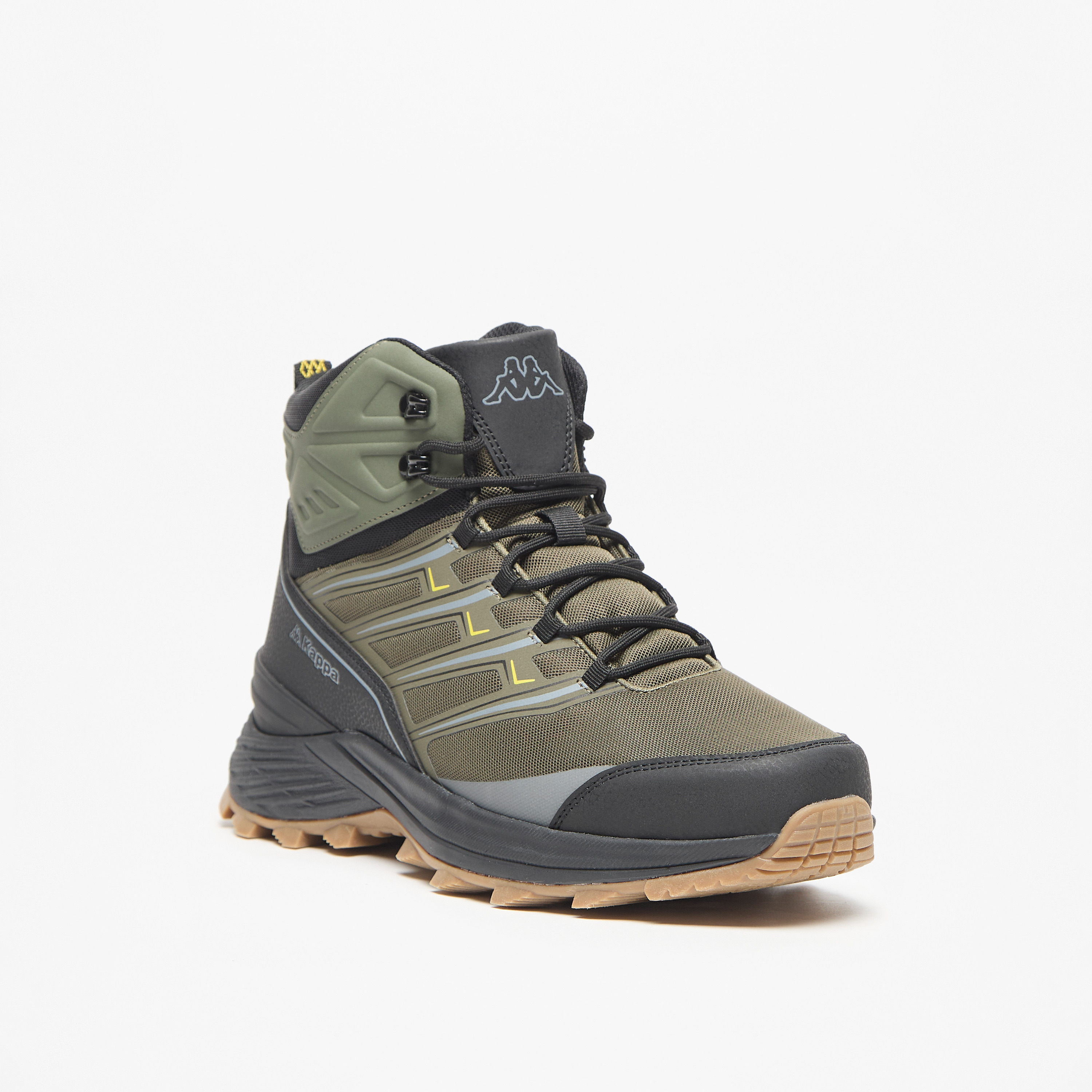 Kappa Men's Panelled High Cut Boots with Lace-Up Closure-sports-men-shoes-image-6