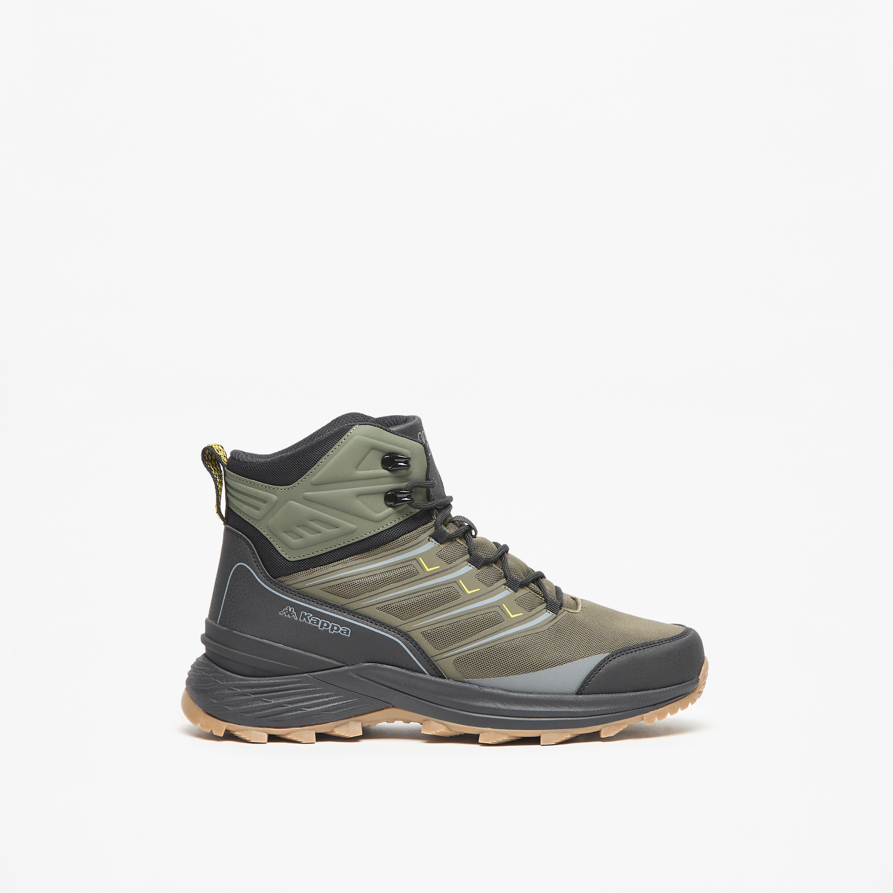 Kappa Men's Panelled High Cut Boots with Lace-Up Closure-sports-men-shoes-image-7