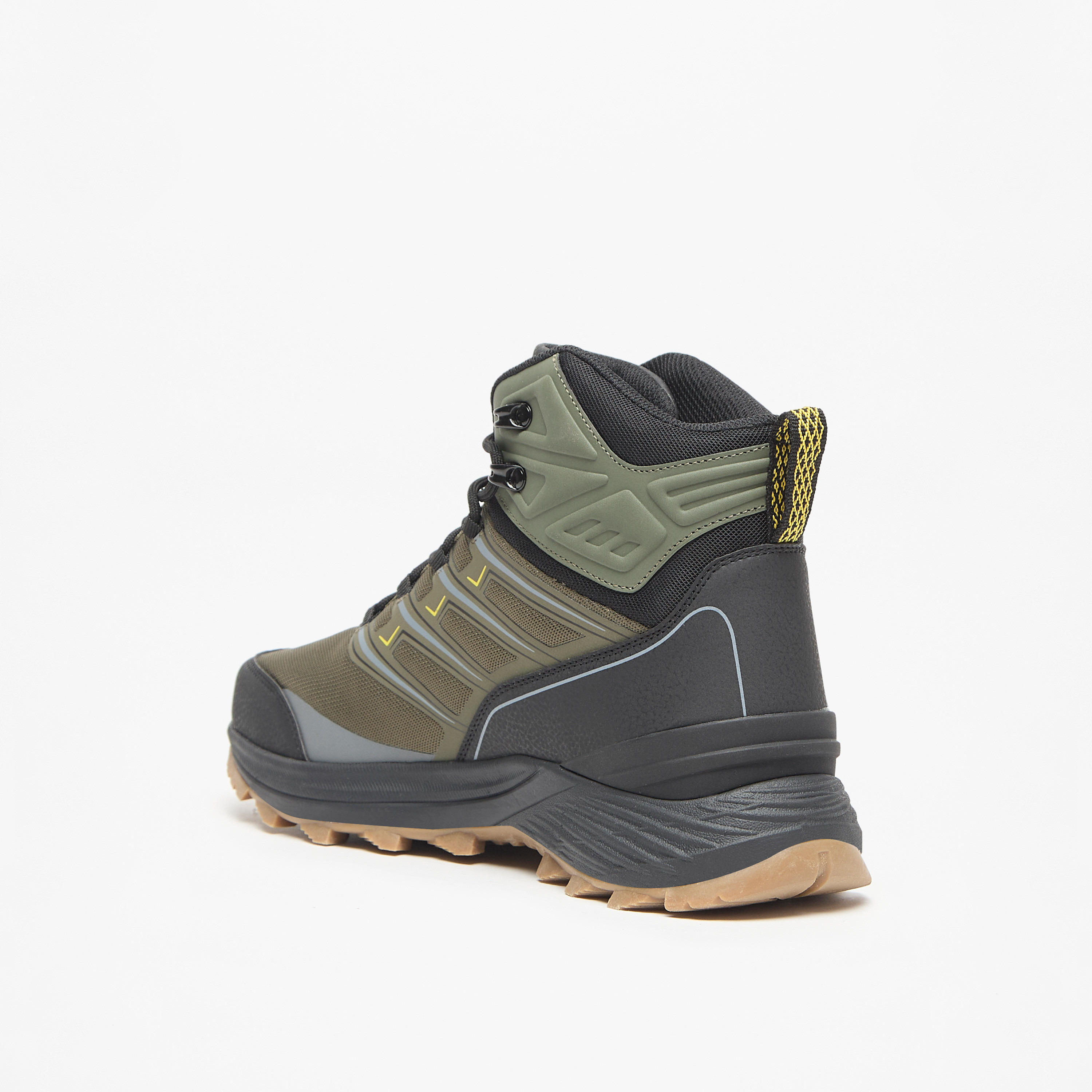 Kappa Men's Panelled High Cut Boots with Lace-Up Closure-sports-men-shoes-image-8