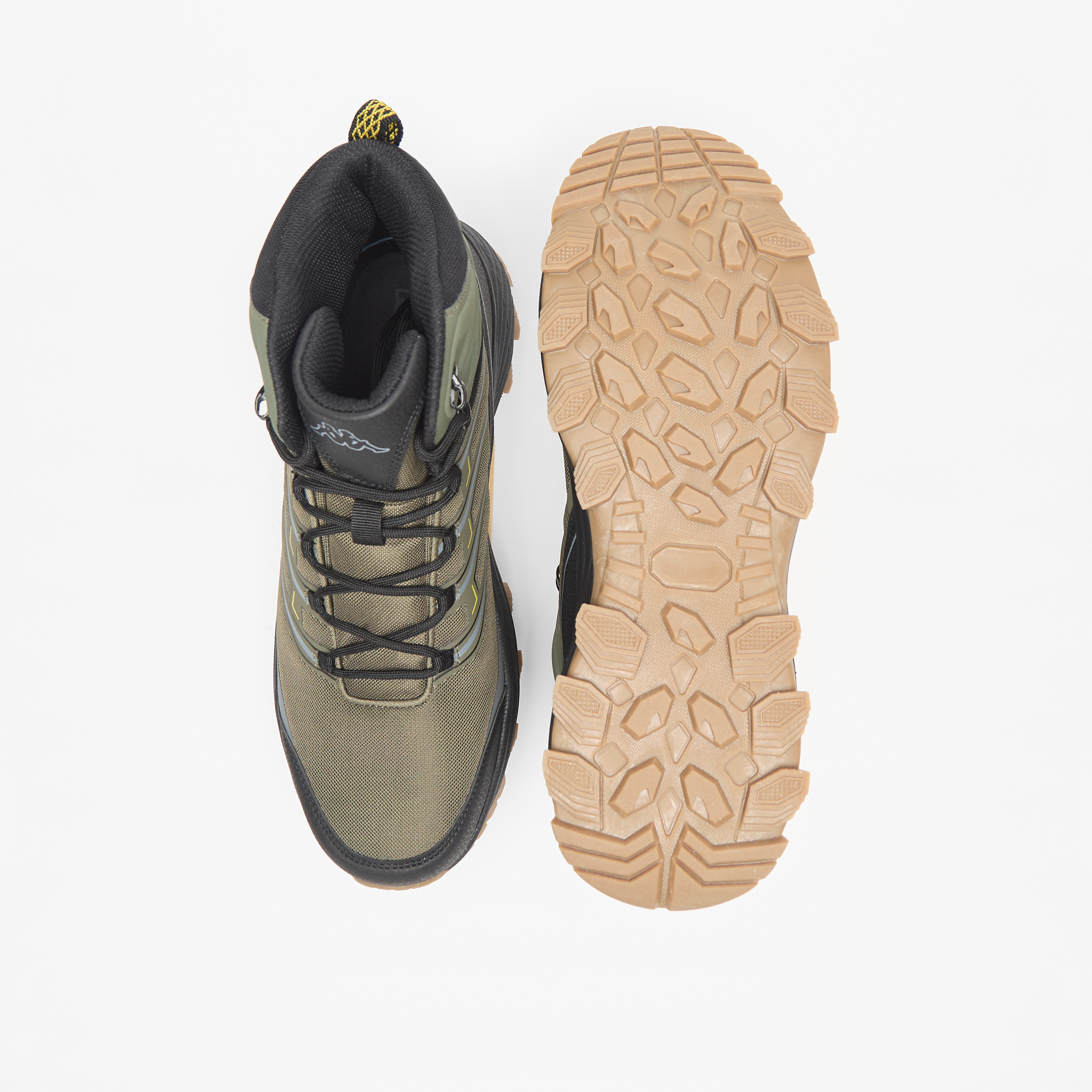 Kappa Men's Panelled High Cut Boots with Lace-Up Closure-sports-men-shoes-image-9