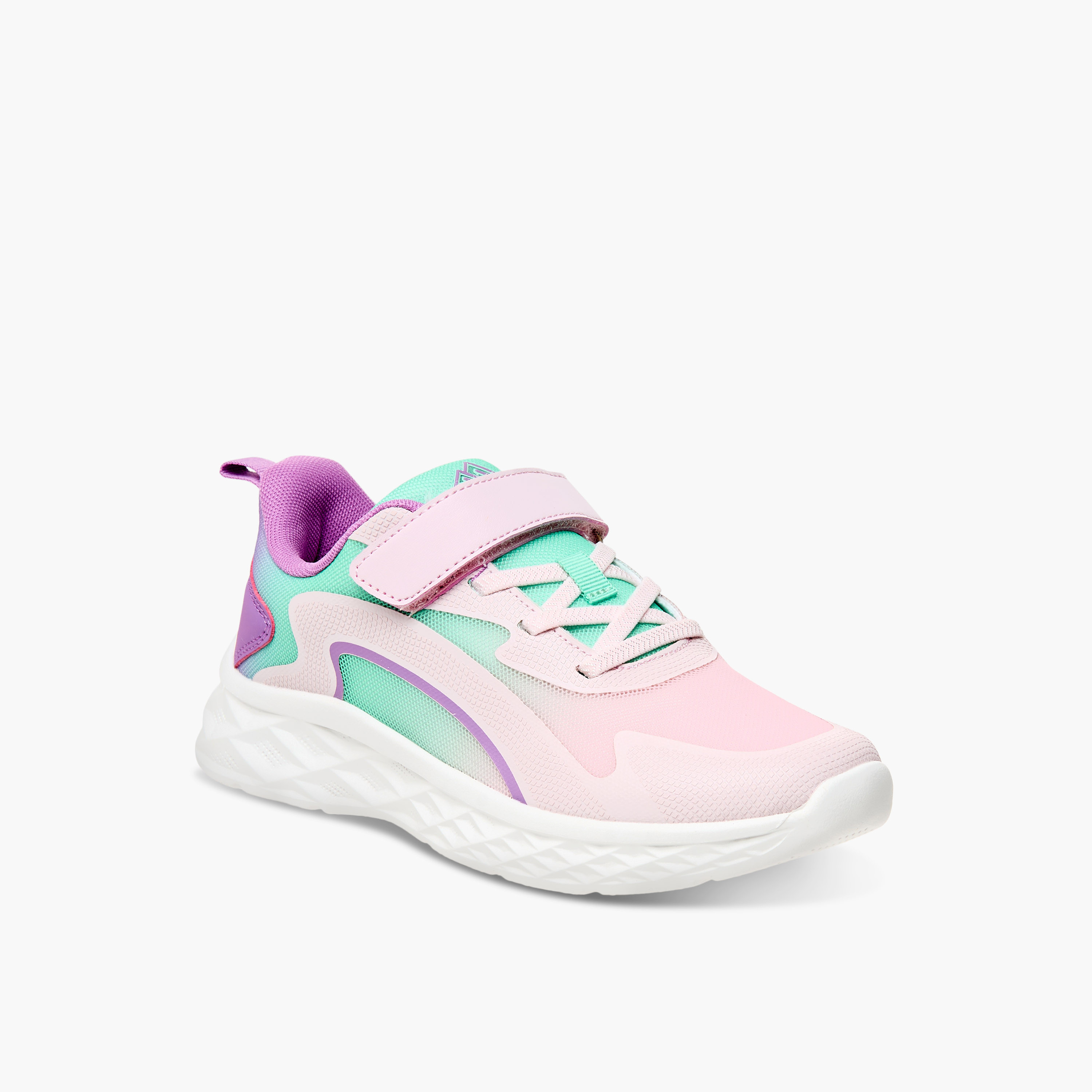 حذاء بقوالب ملونة وشريط إغلاق لاصق من إل بي إل من شو إكسبريس-girls-shoes-sneakers-image-7