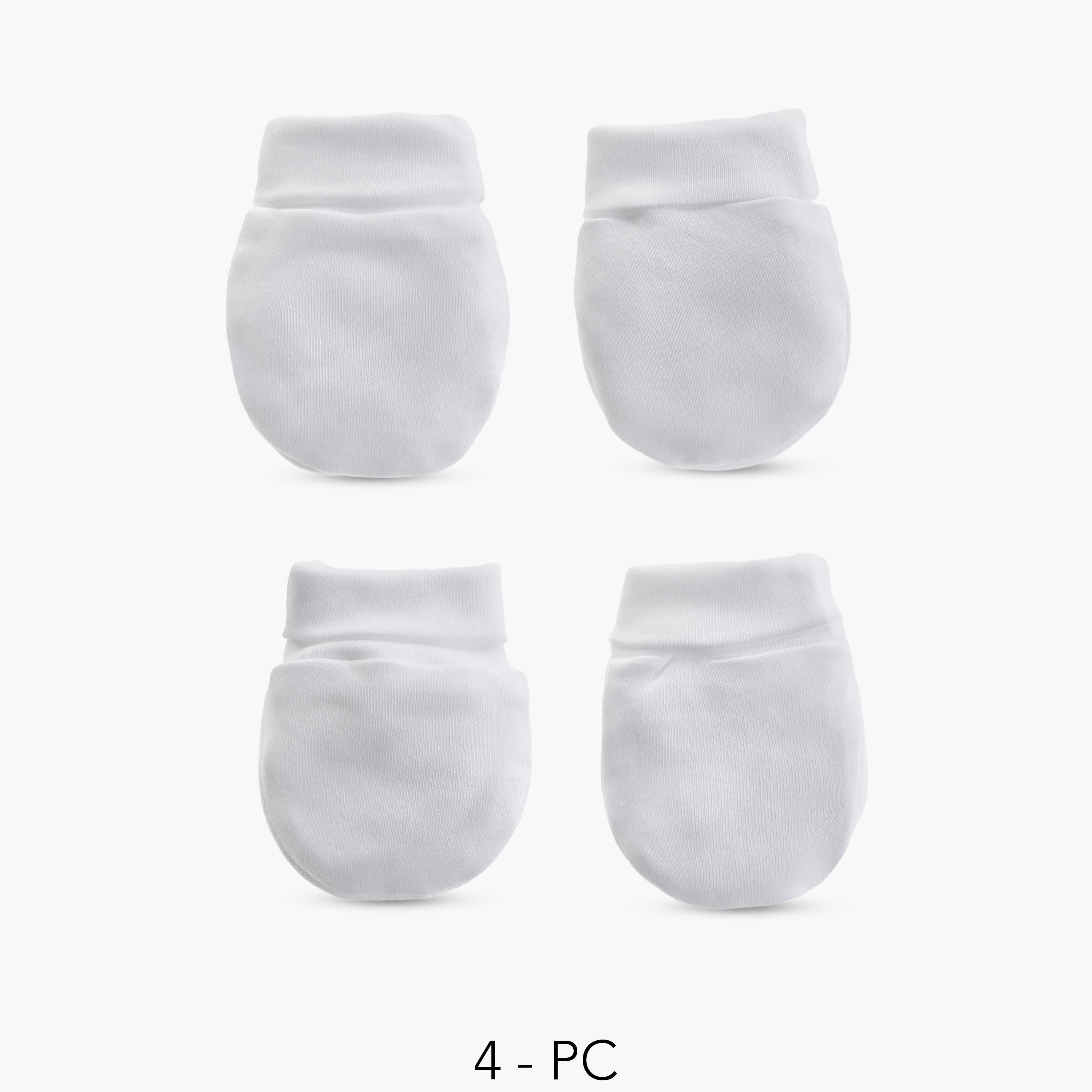قفازات سادة من جونيورز -  طقم من زوجين-baby-boys-accessories-mittens-image-1