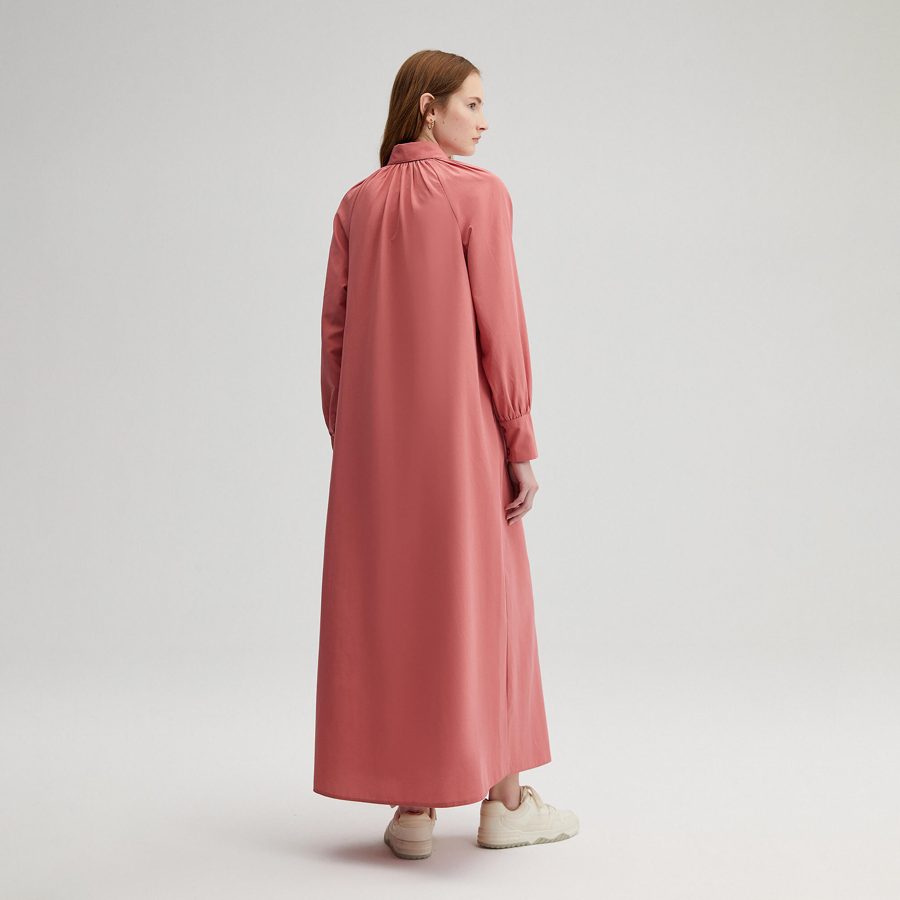 Touche Prive Plain Collared Maxi Shirt Dress-women-clothing-dresses-image-3