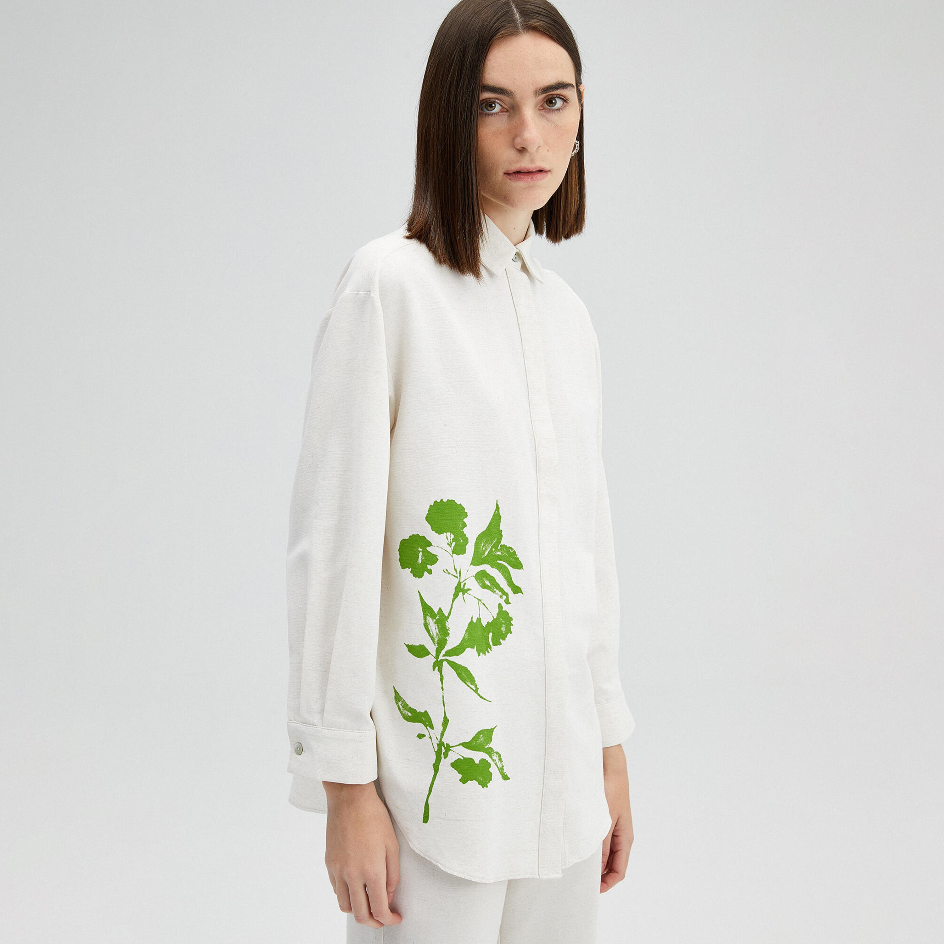 Touche Prive Floral Collared Long Sleeves Shirt-women-clothing-shirtsandblouses-blouses-image-4