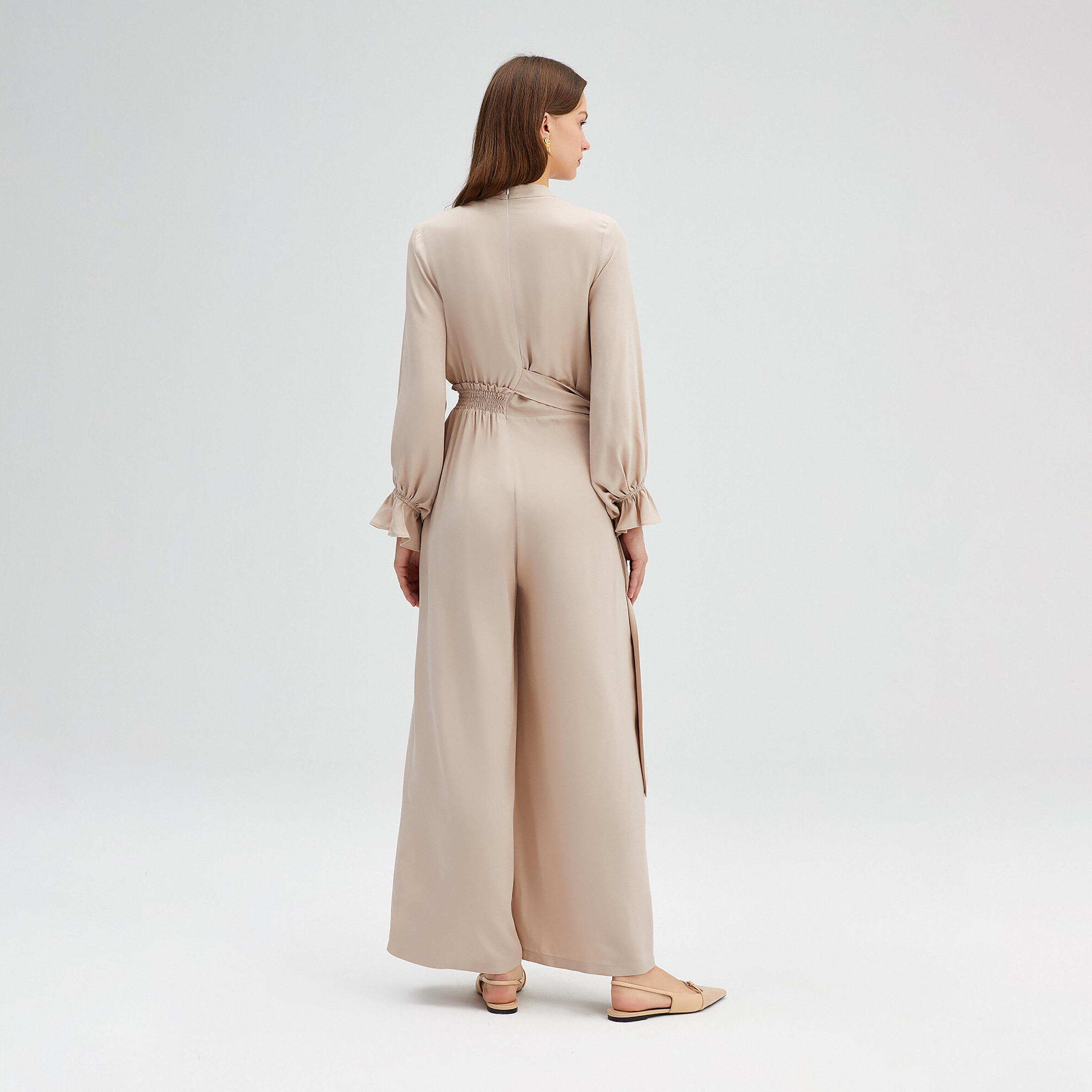 Touche Prive Plain High Neck Jumpsuit-women-clothing-jumpsuits-image-4