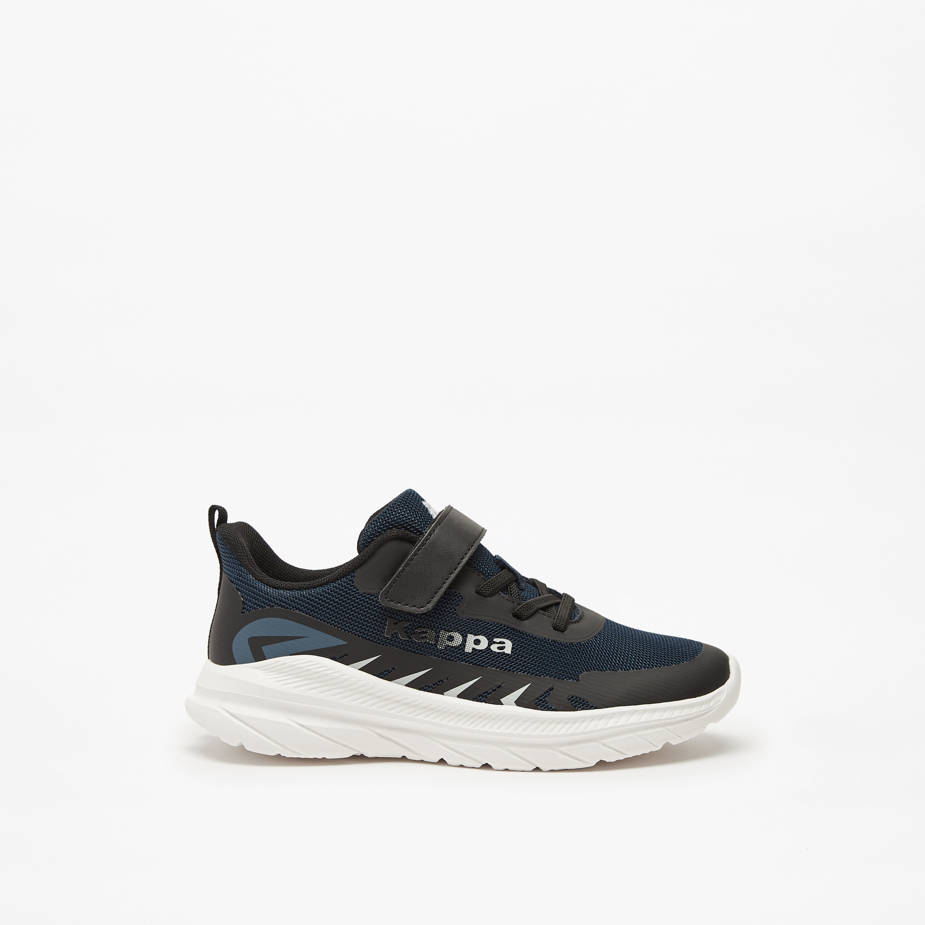 Kappa Boys' Mesh Sports Shoes with Hook and Loop Closure-sports-boys-shoes-image-3