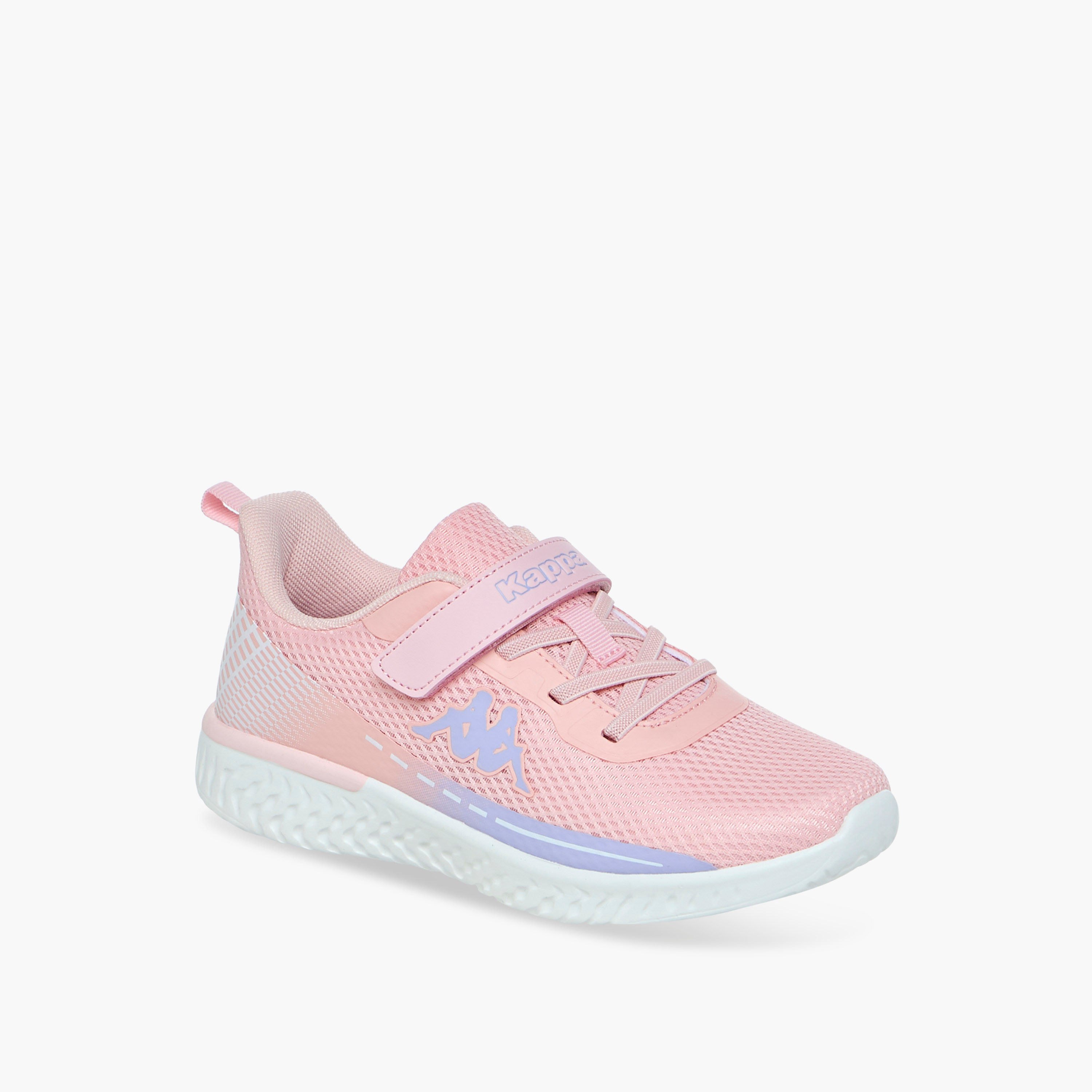 Kappa Girls Panelled Hook & Loop Breathable Walking Shoes-girls-shoes-sports-image-2