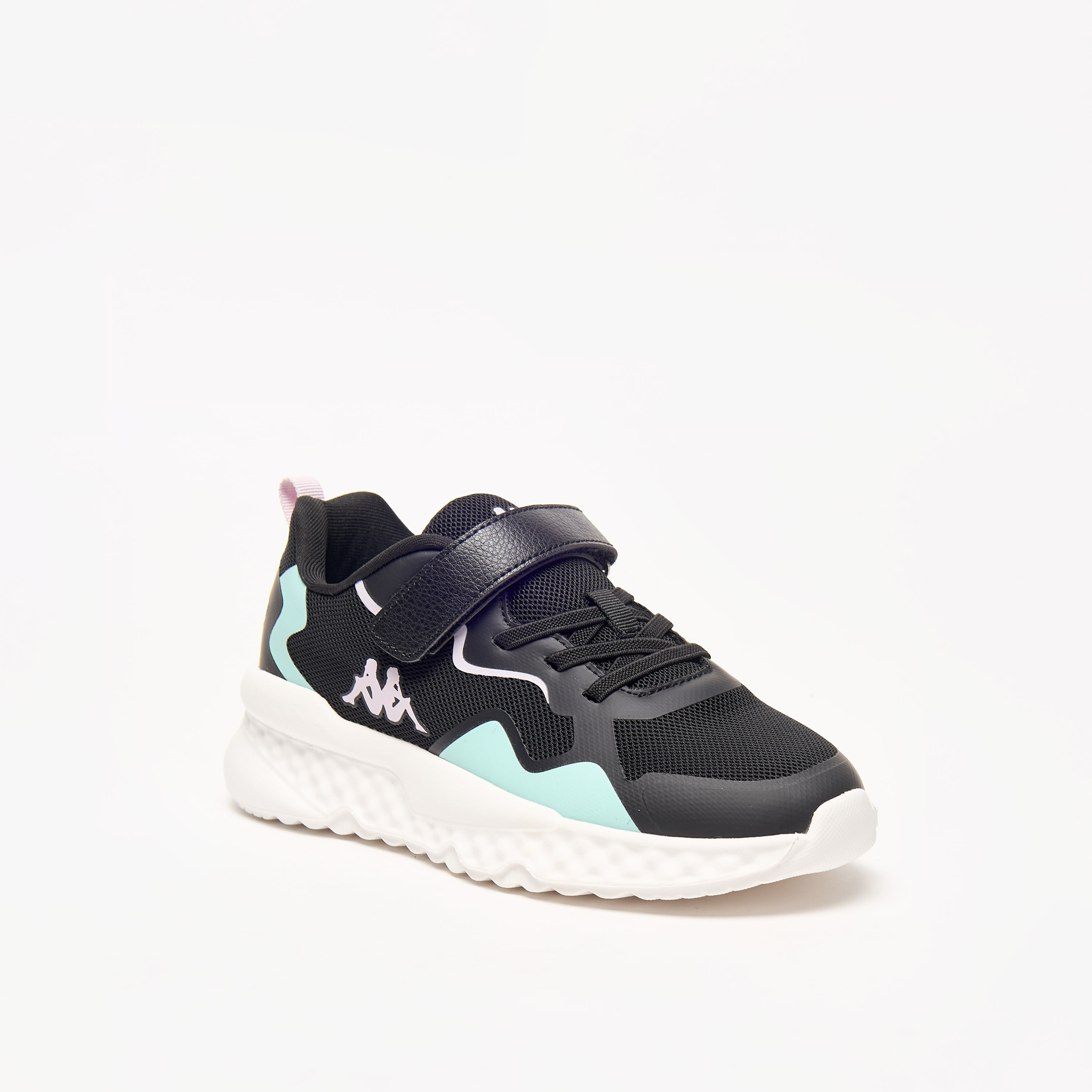 Kappa Girls' Logo Detail Sports Shoes with Hook and Loop Closure-girls-shoes-sneakers-image-6