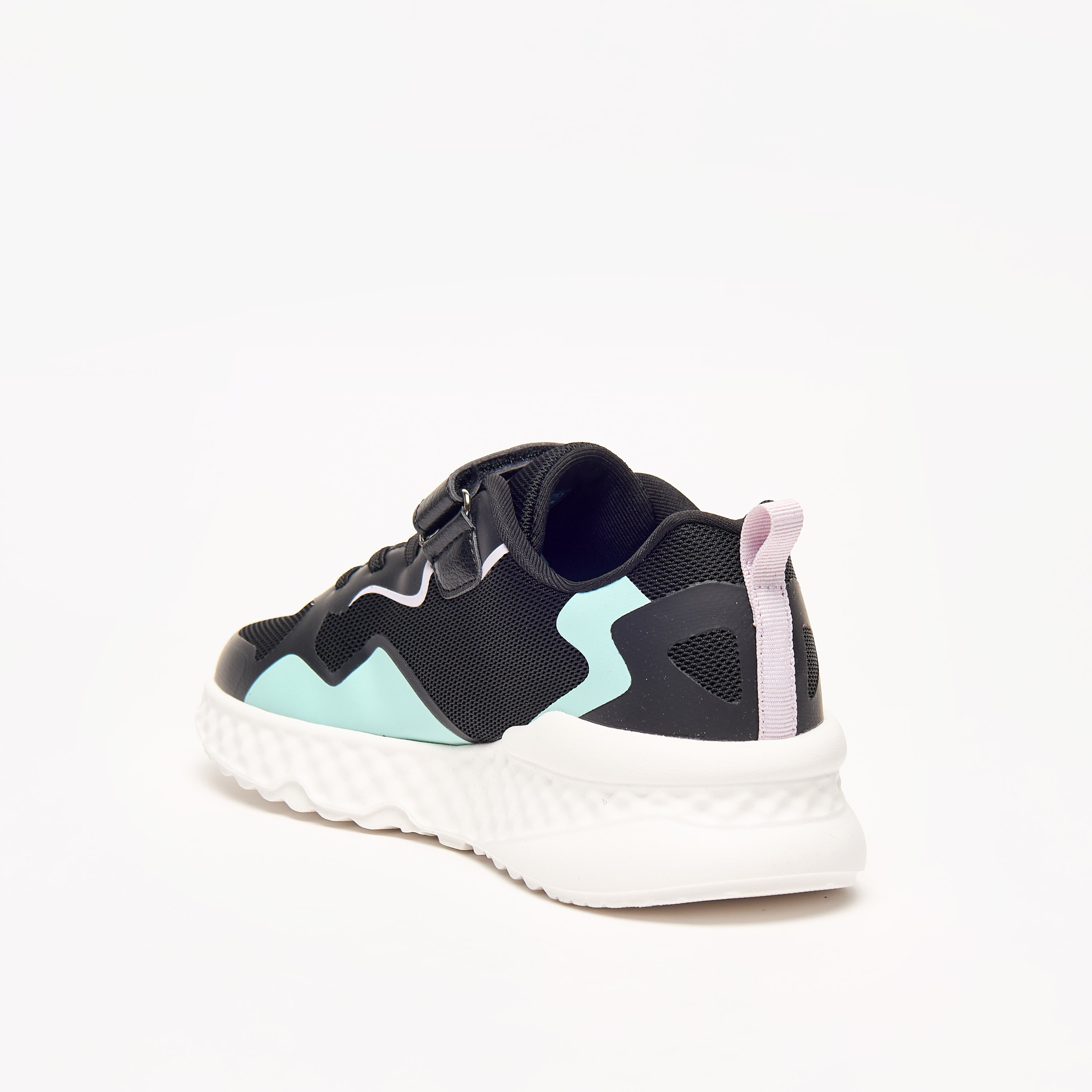 Kappa Girls' Logo Detail Sports Shoes with Hook and Loop Closure-girls-shoes-sneakers-image-7