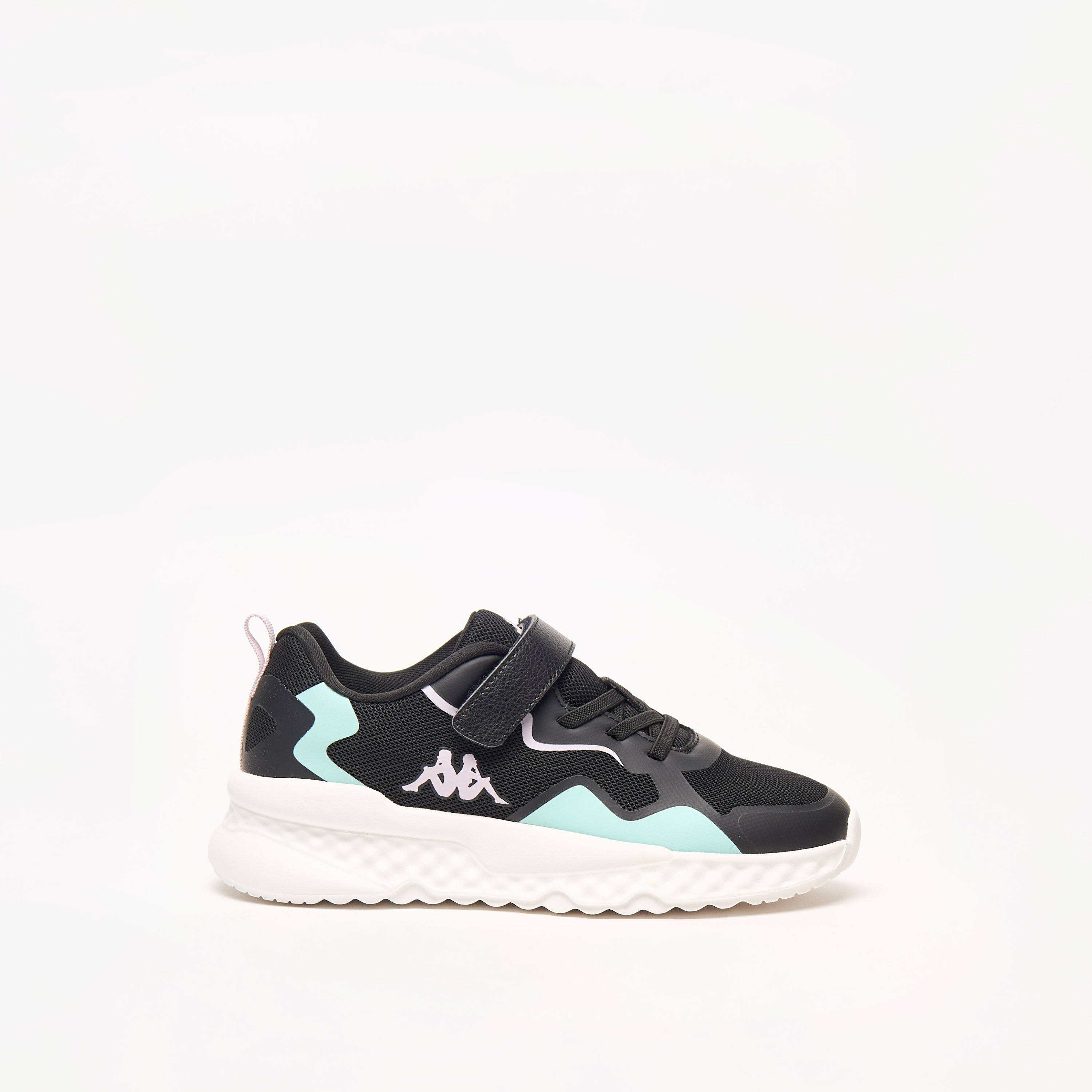 Kappa Girls' Logo Detail Sports Shoes with Hook and Loop Closure-girls-shoes-sneakers-image-8
