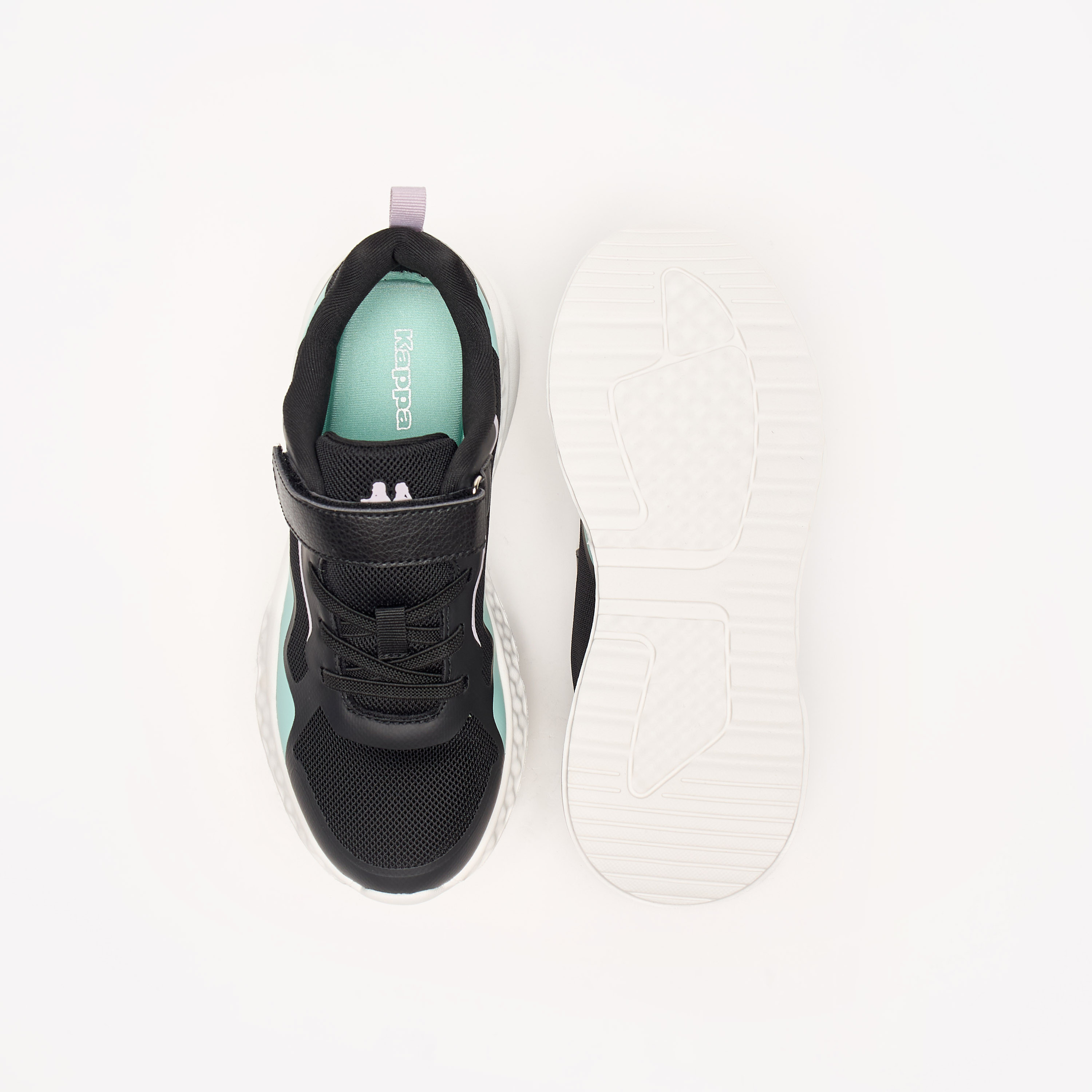 Kappa Girls' Logo Detail Sports Shoes with Hook and Loop Closure-girls-shoes-sneakers-image-9