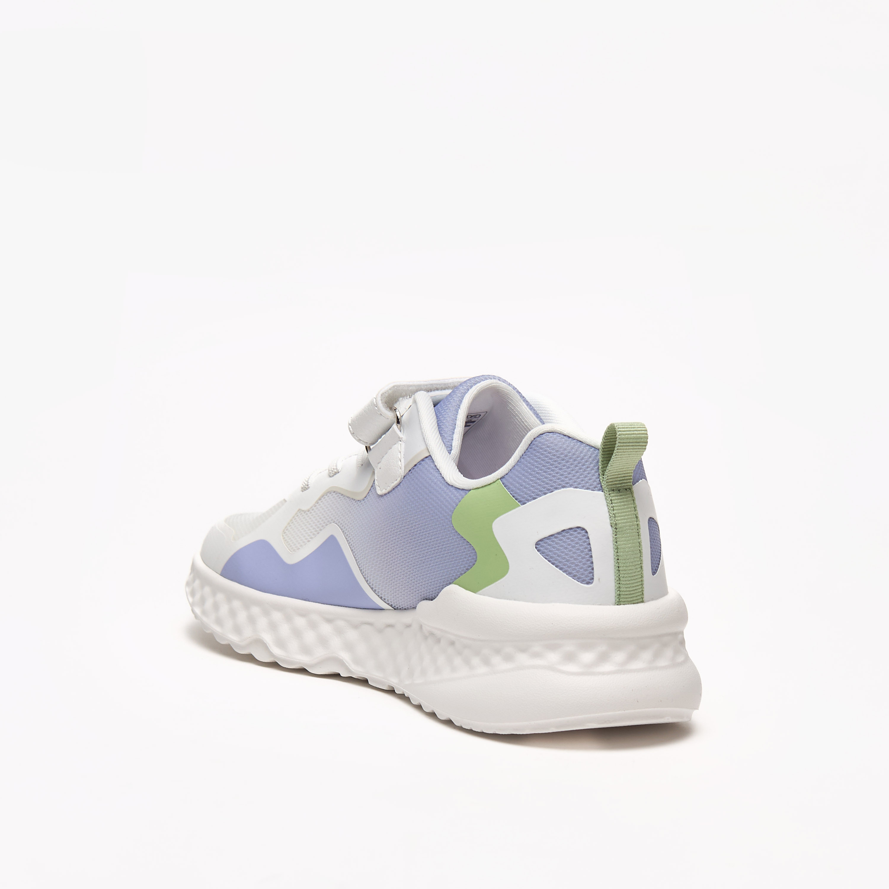Kappa Girls' Logo Detail Sports Shoes with Hook and Loop Closure-girls-shoes-sneakers-image-12