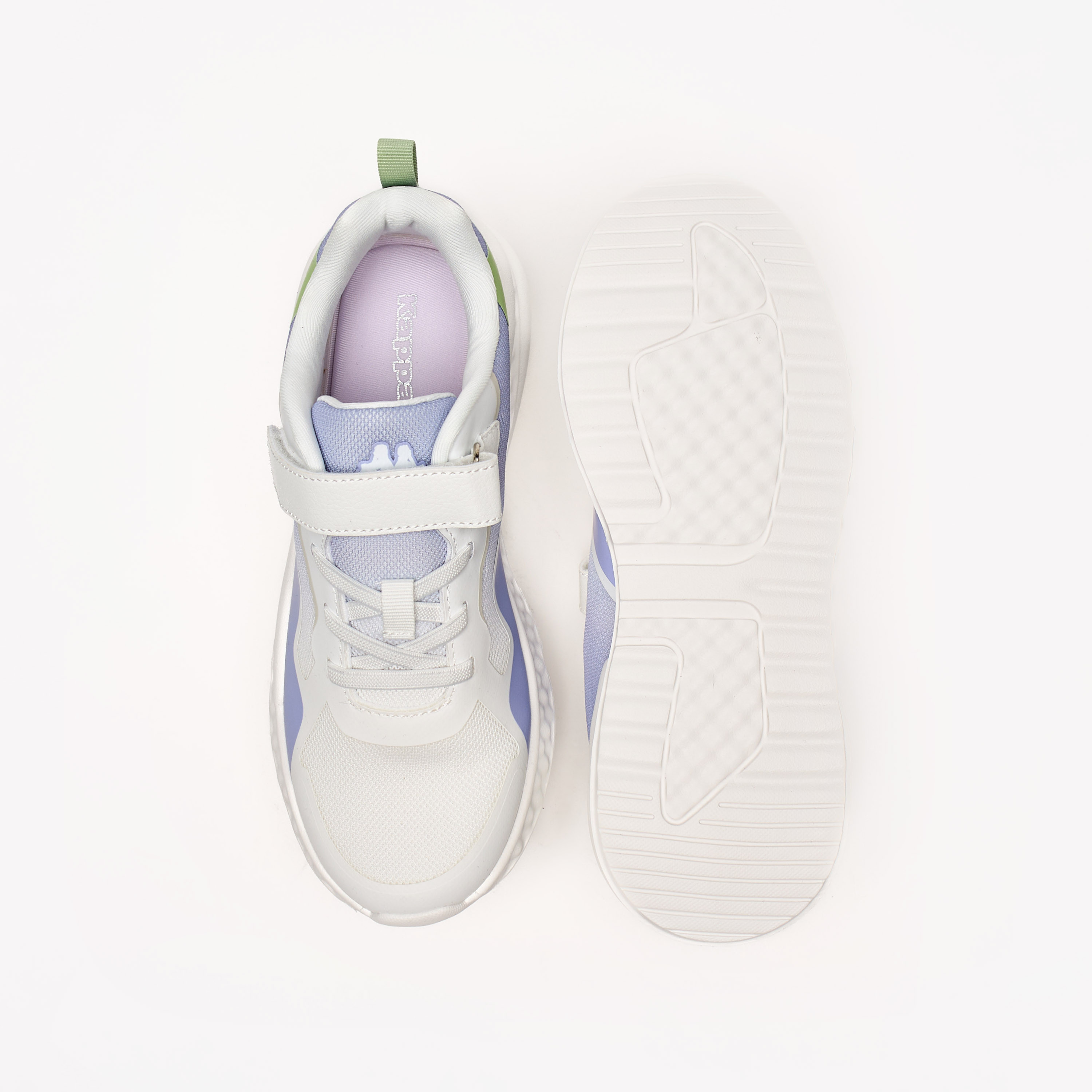 Kappa Girls' Logo Detail Sports Shoes with Hook and Loop Closure-girls-shoes-sneakers-image-14