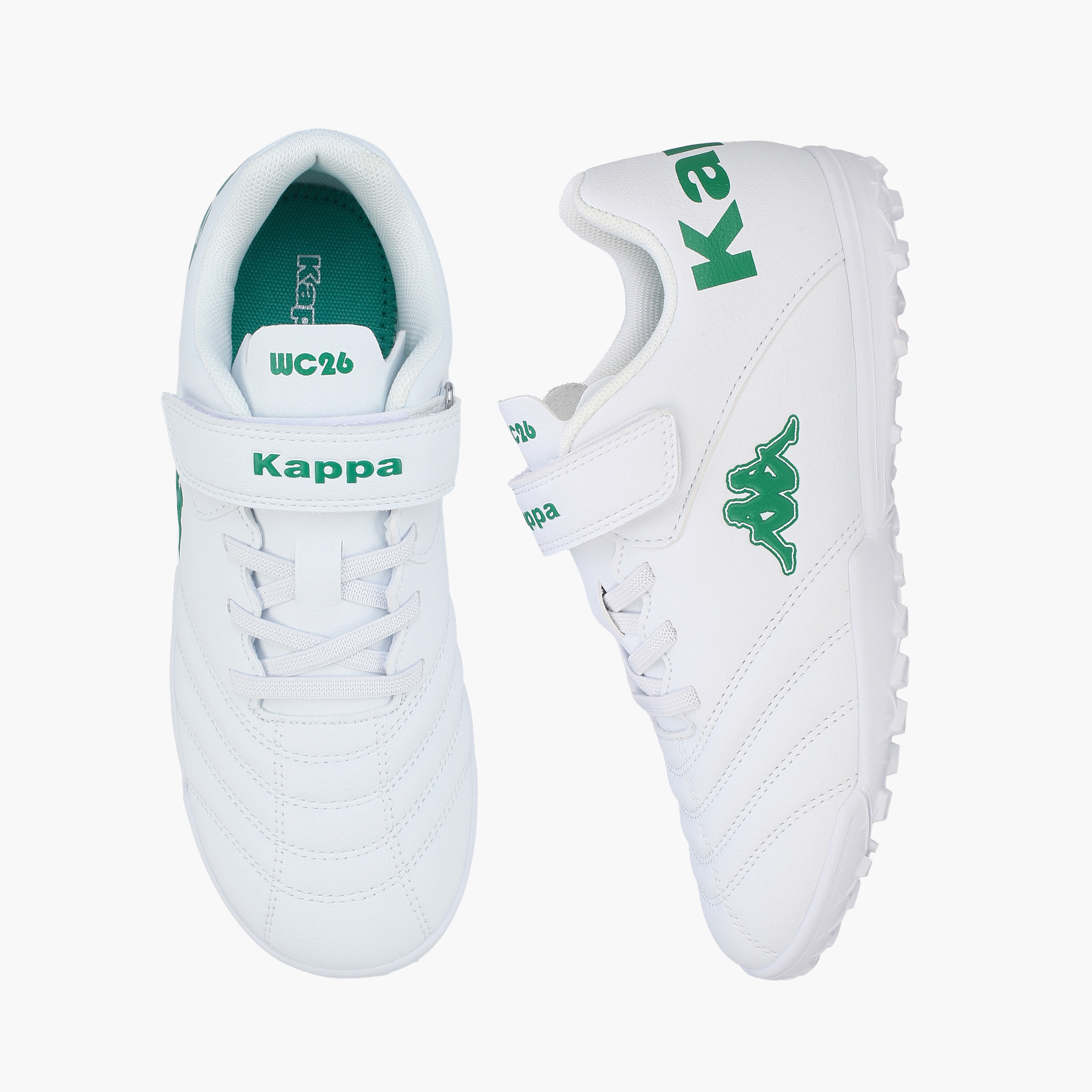 حذاء كرة قدم للعشب الصناعي بشريط إغلاق لاصق للصغار من كابا-sports-boys-shoes-image-1