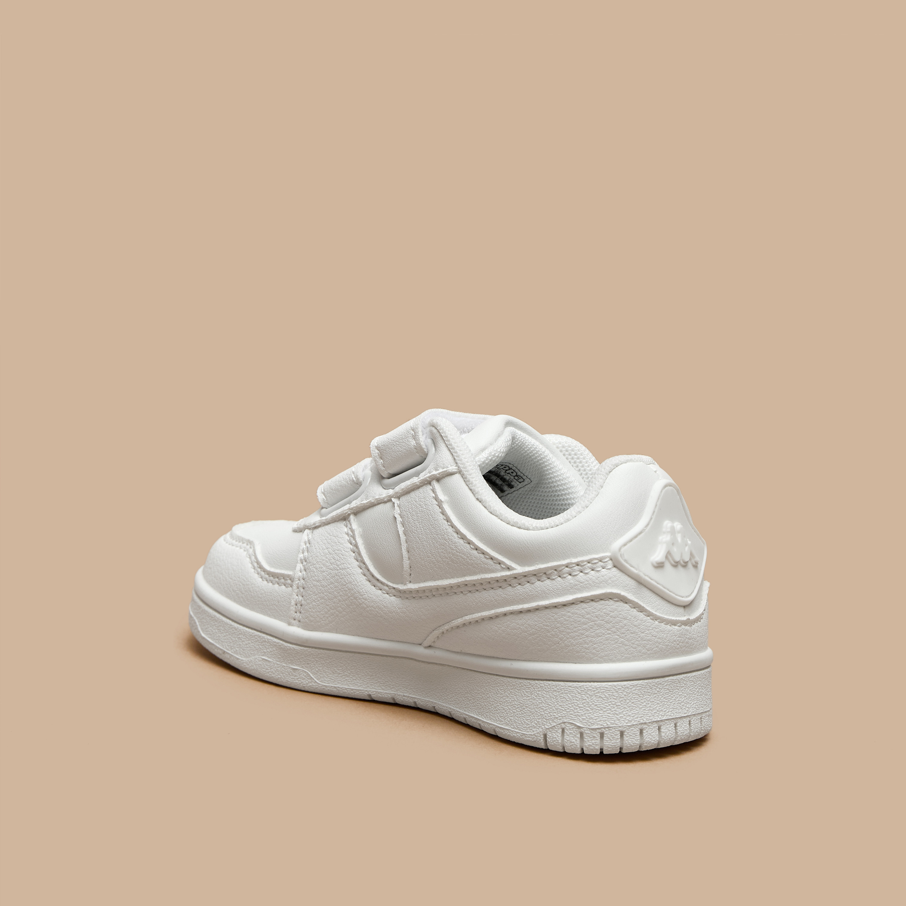 Kappa Kids Panelled School Shoes with Hook and Loop Closure-girls-shoes-schoolshoes-image-2