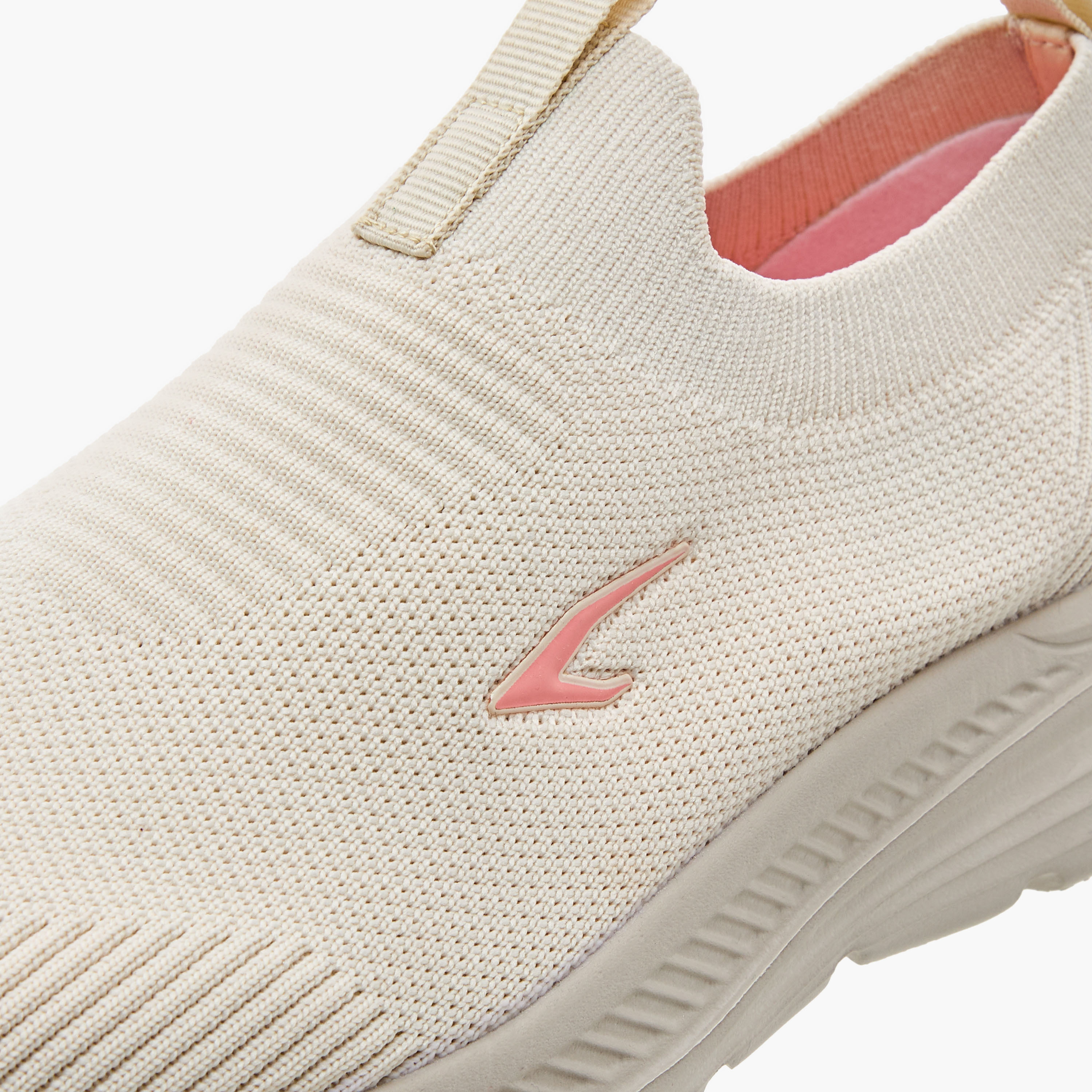 حذاء سنيكرز سهل الارتداء بارز الملمس بلسان سحب-girls-shoes-sneakers-image-4