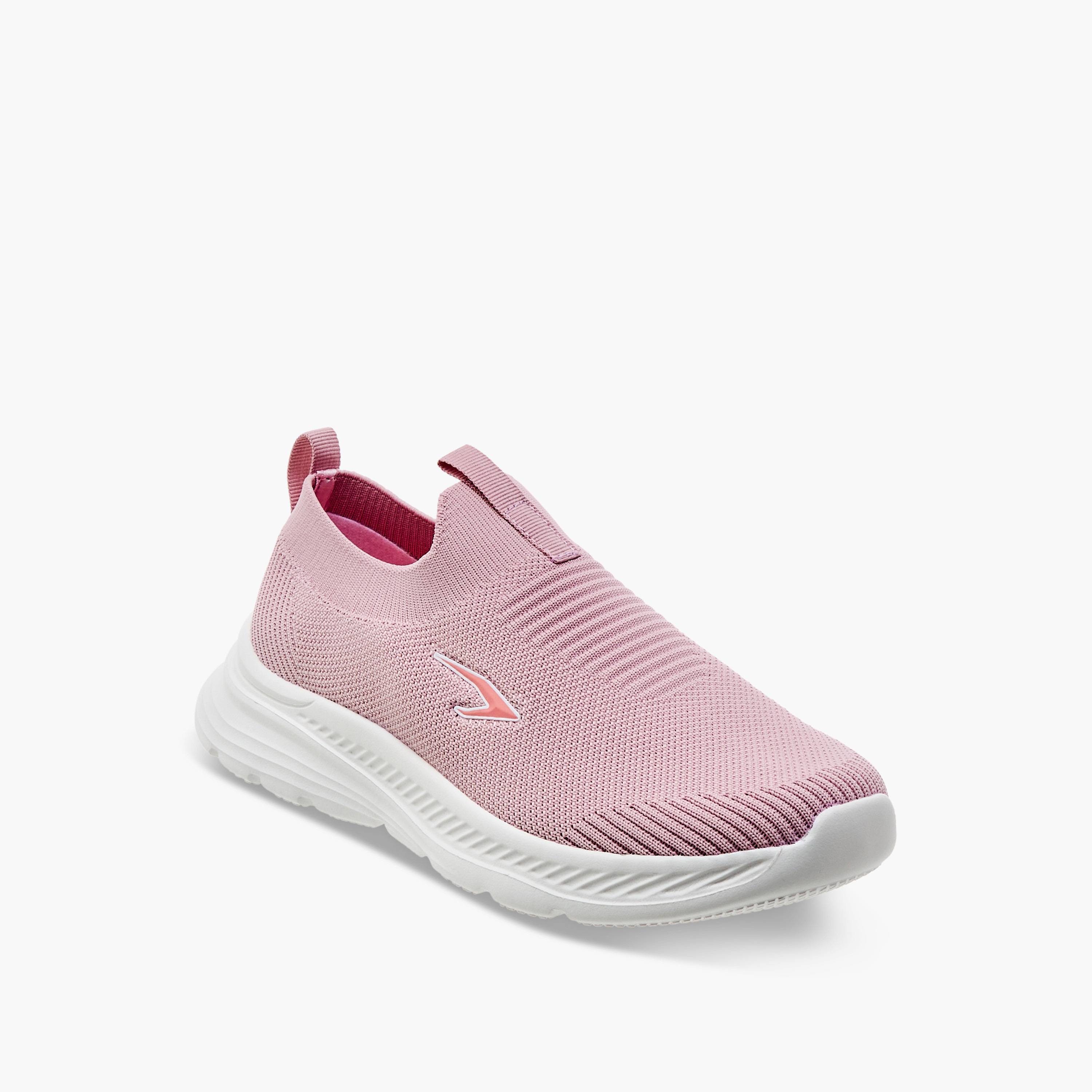 حذاء سنيكرز سهل الارتداء بارز الملمس بلسان سحب-girls-shoes-sneakers-image-2