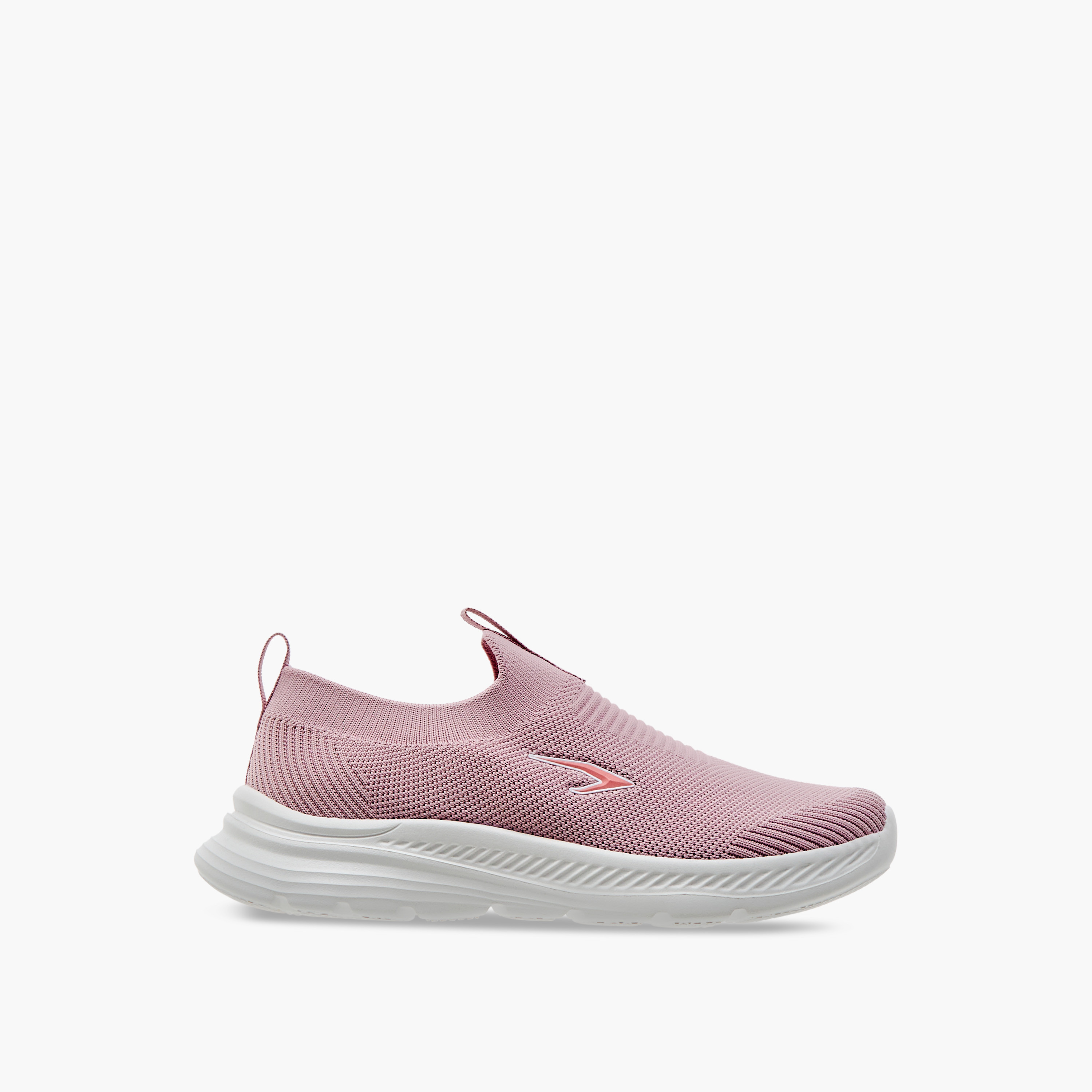حذاء سنيكرز سهل الارتداء بارز الملمس بلسان سحب-girls-shoes-sneakers-image-3